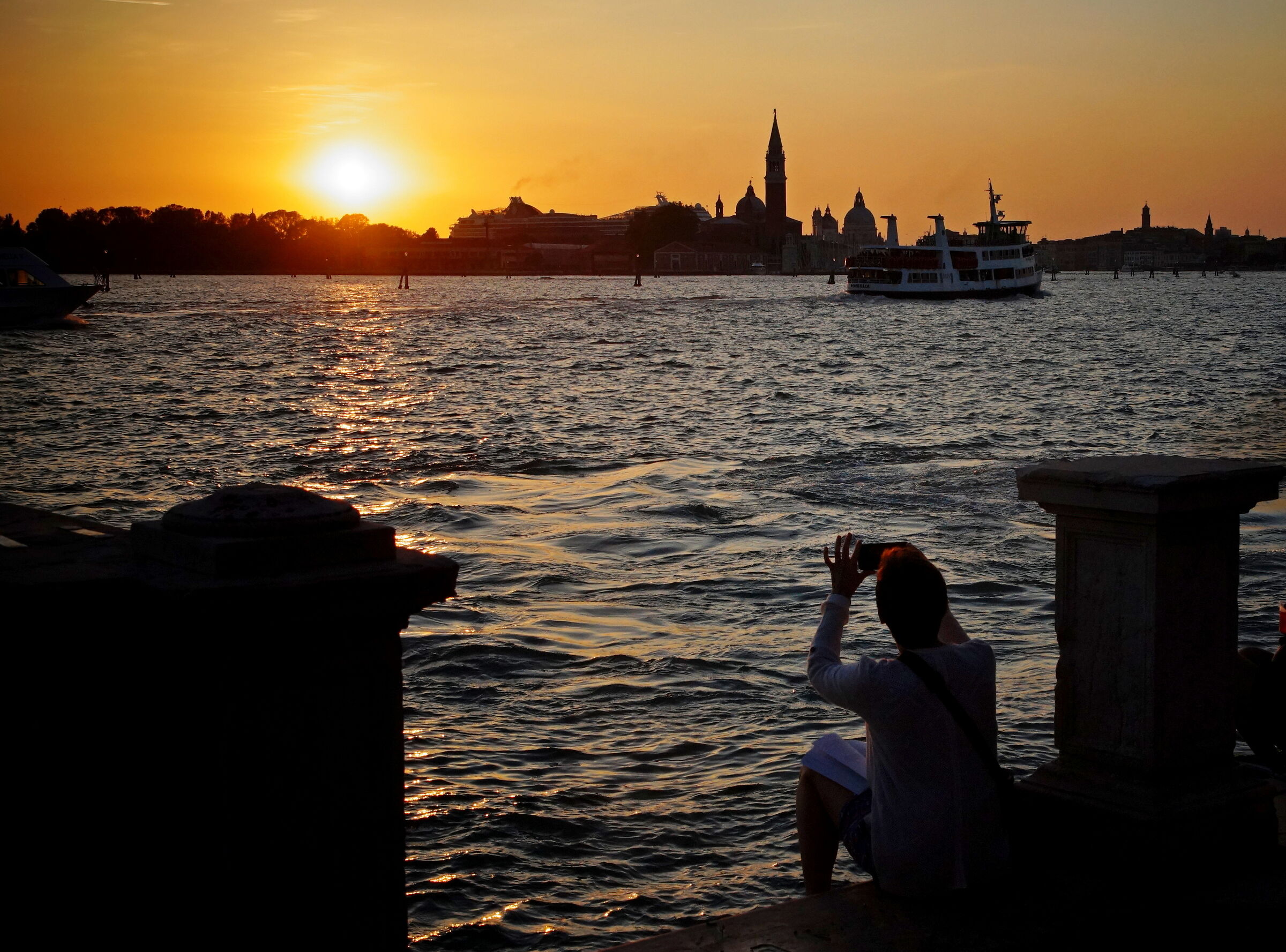 tramonto veneziano