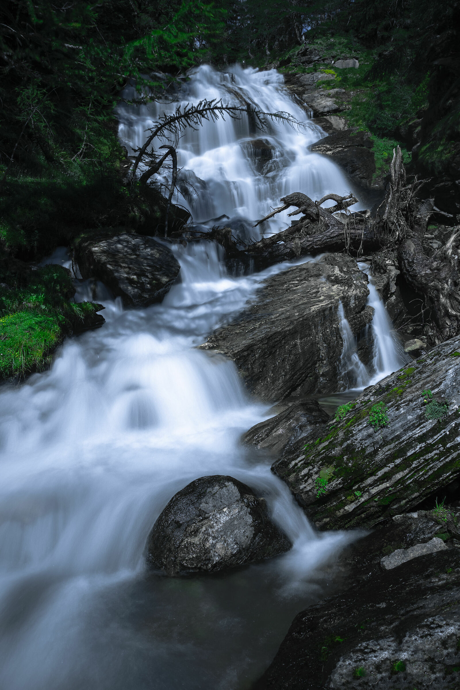 Waterfall alpe Verglia