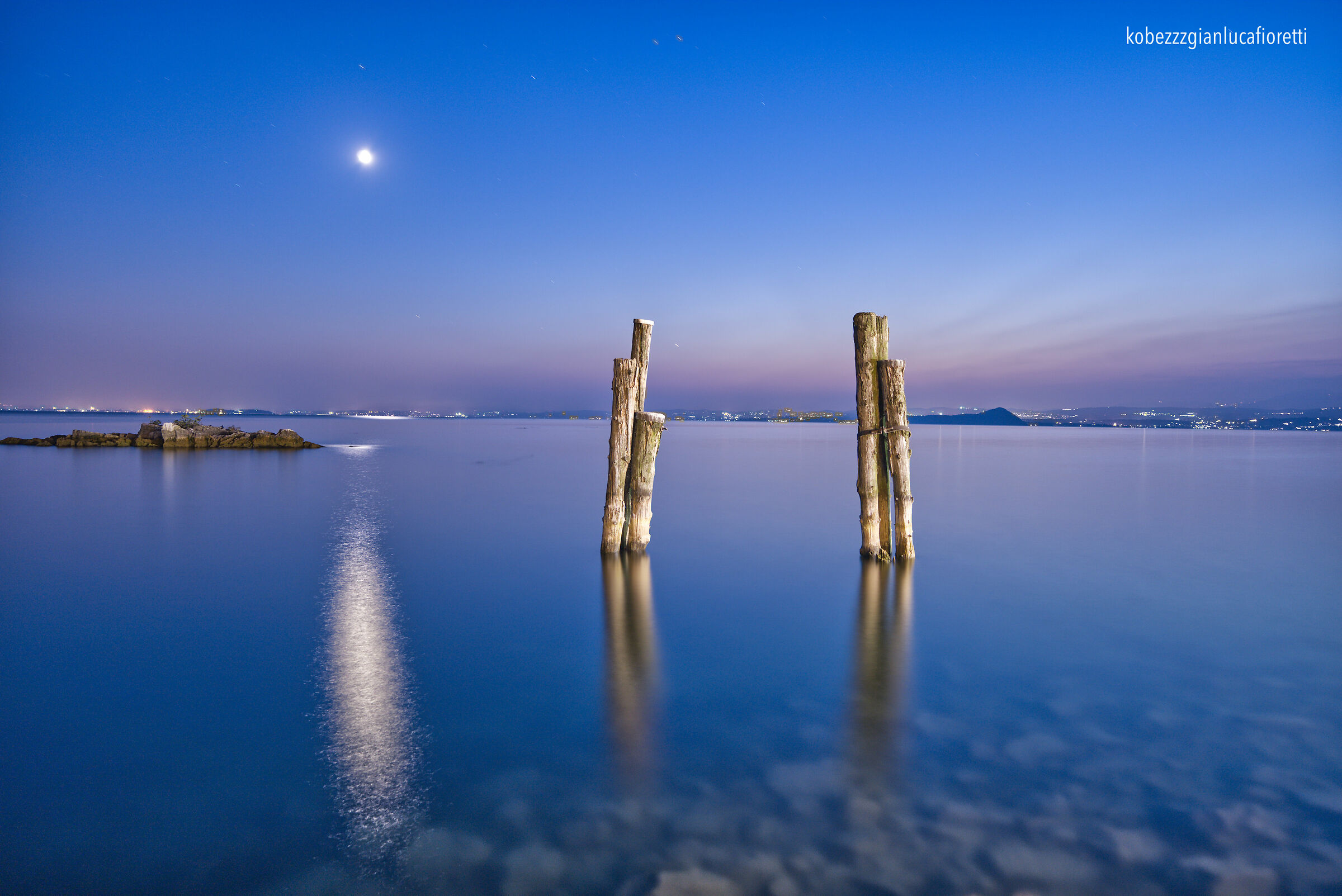 Lunga esposizione a Punta San Virgilio