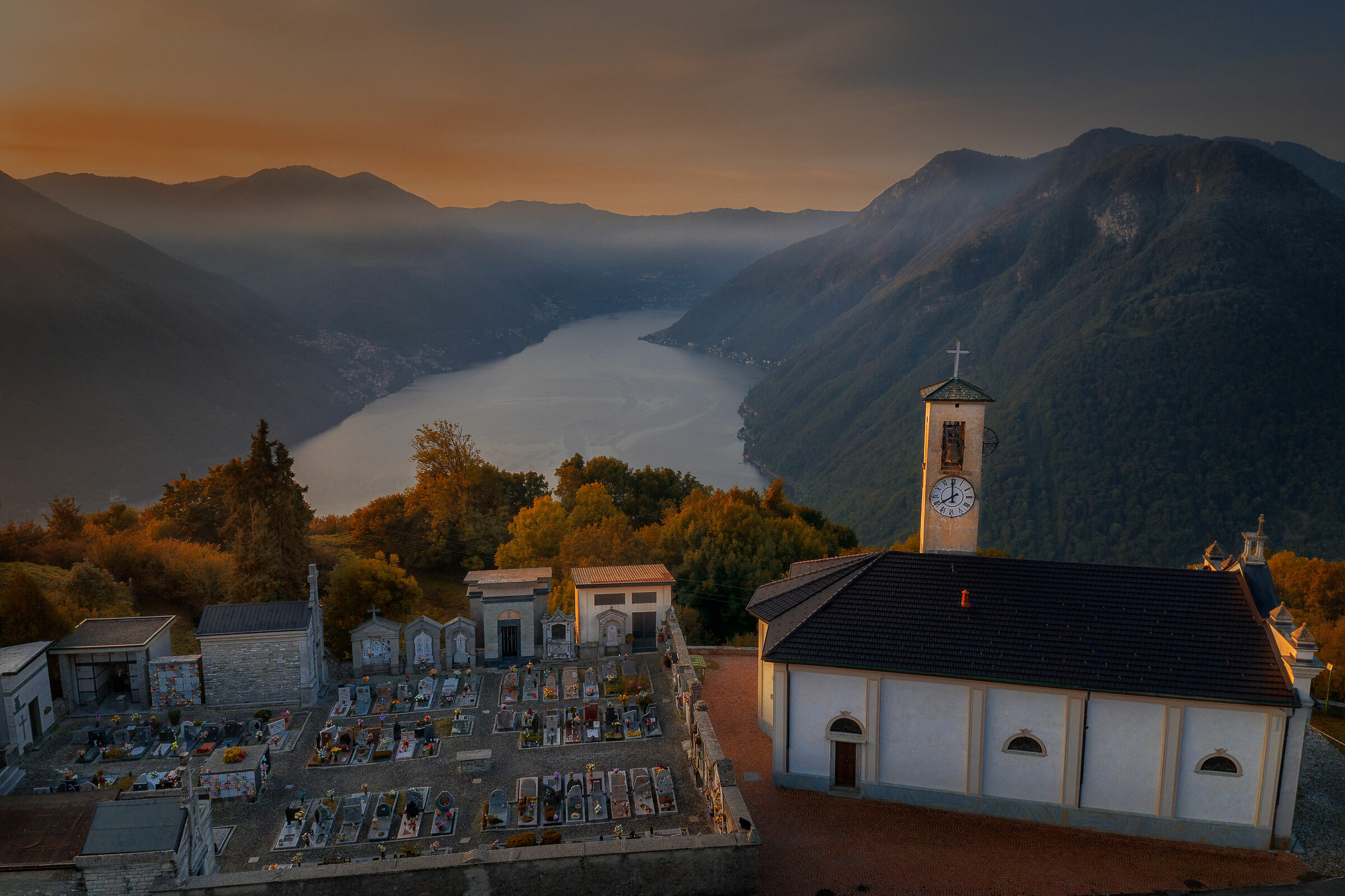 Chiesa di Santa Margherita.Pigra (Como)
