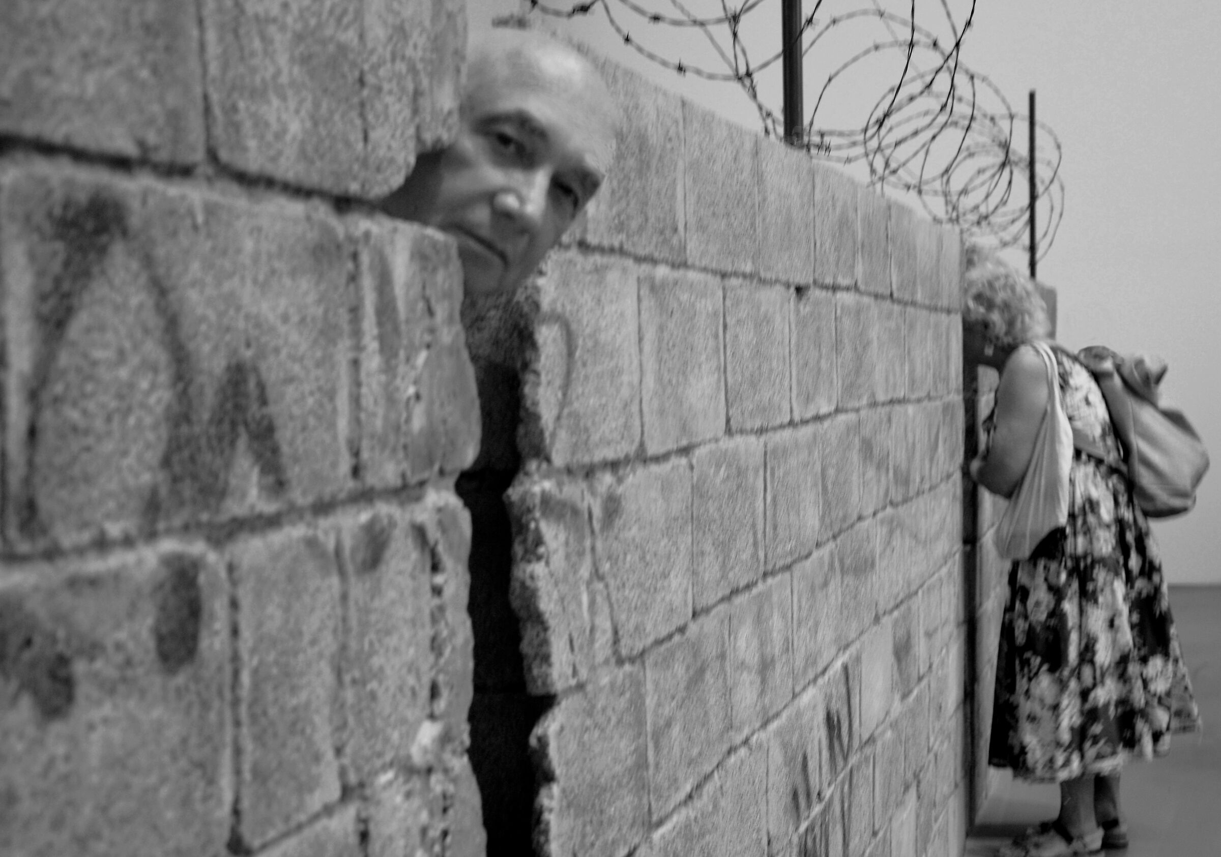 The wall.