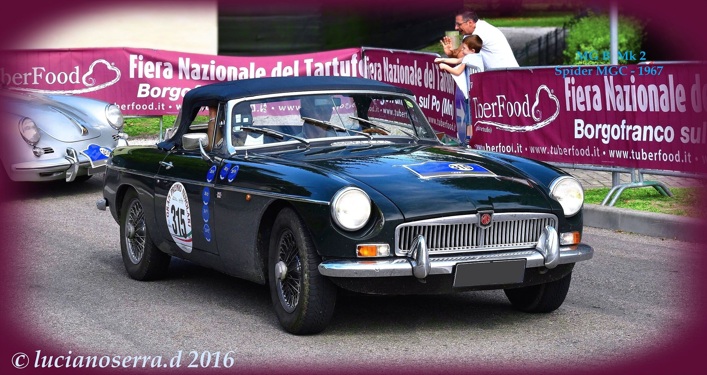 MG B Mk 2, nota come MG C, versione Spider - 1967