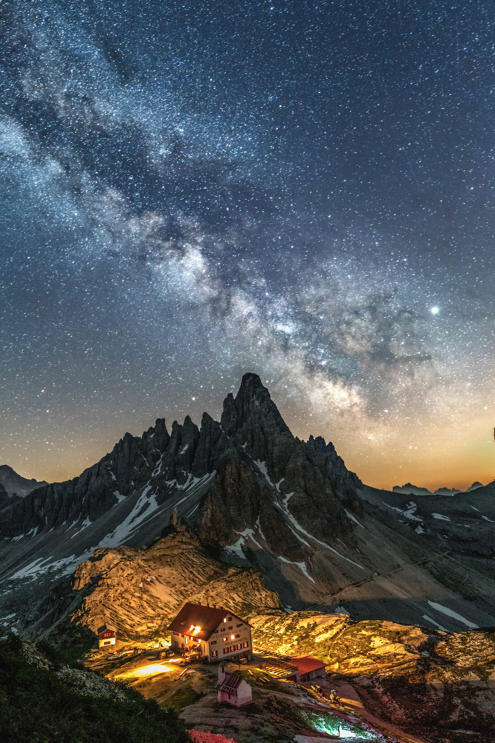 Via Lattea su Monte Paterno