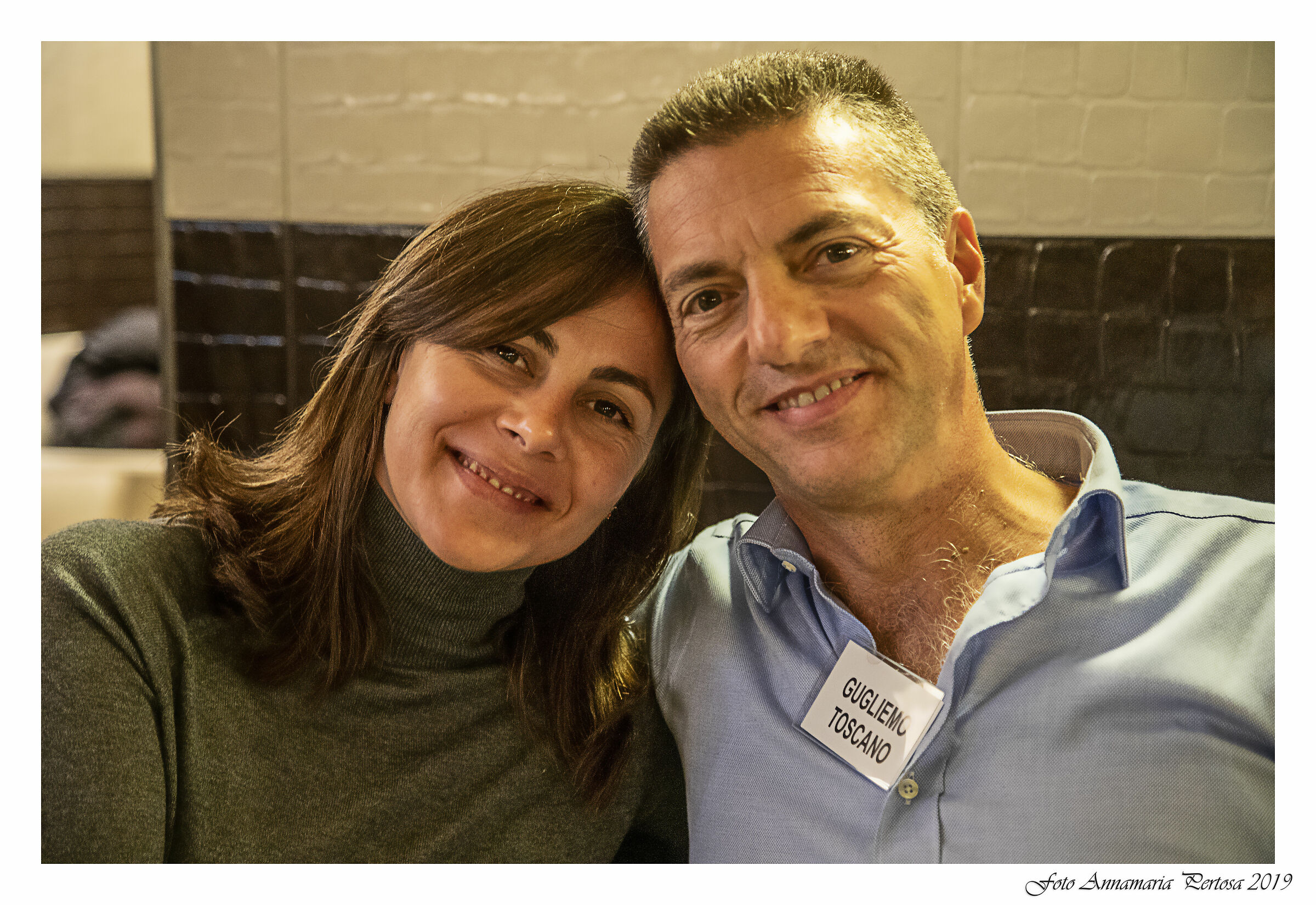 William Toscano and Lady