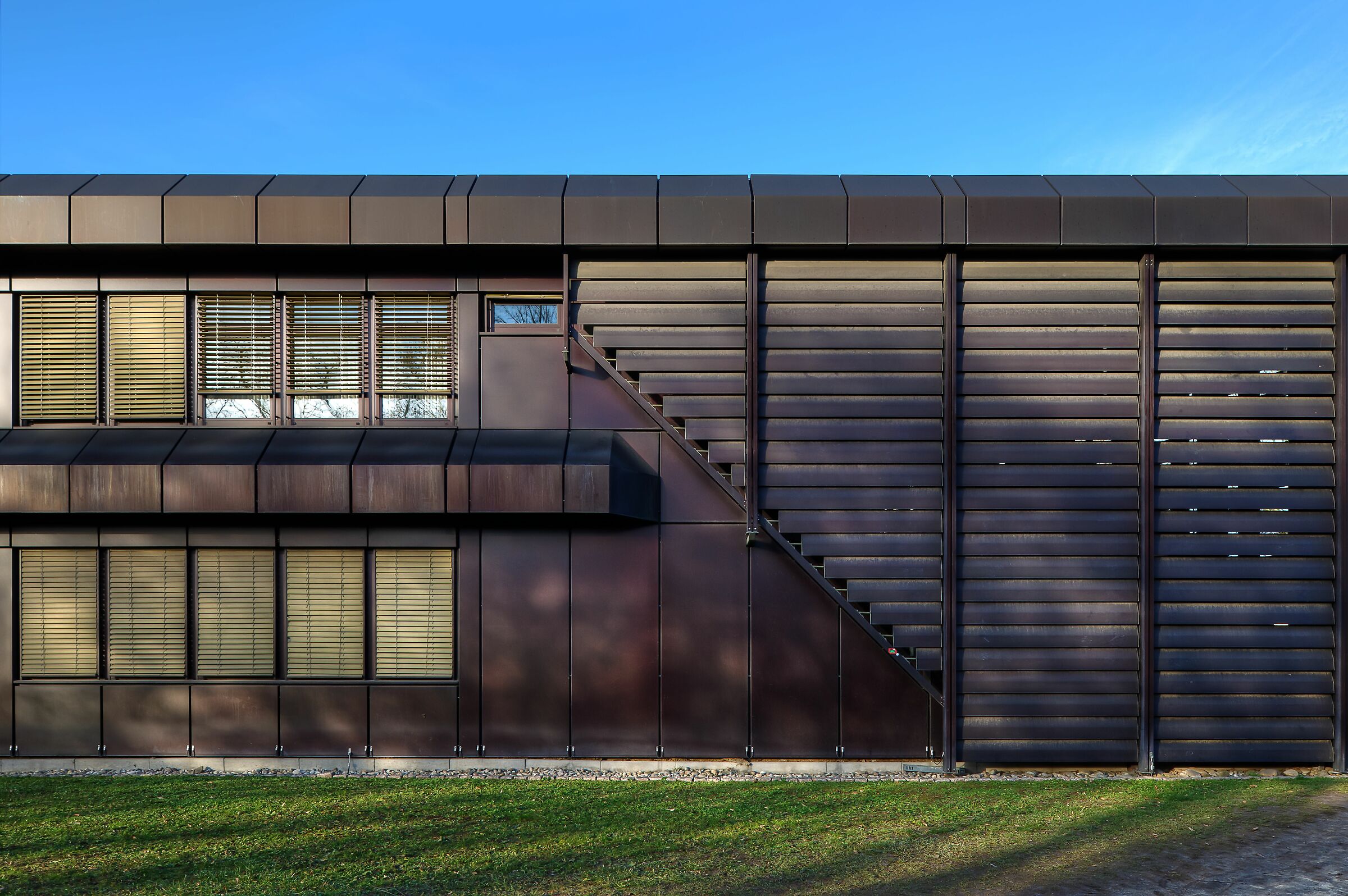 Black Metal Cladded House, Wiesbaden, Germany
