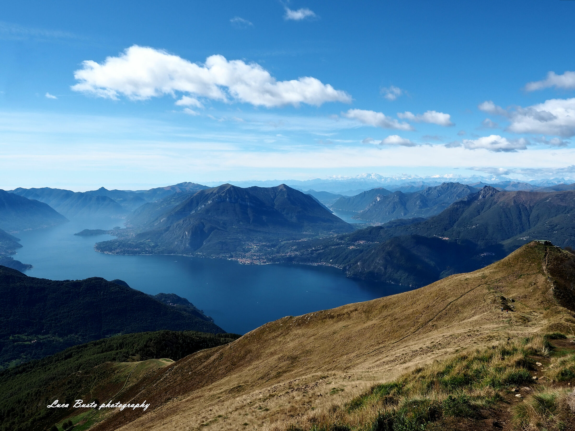 Alpe Giumello - vista sui laghi