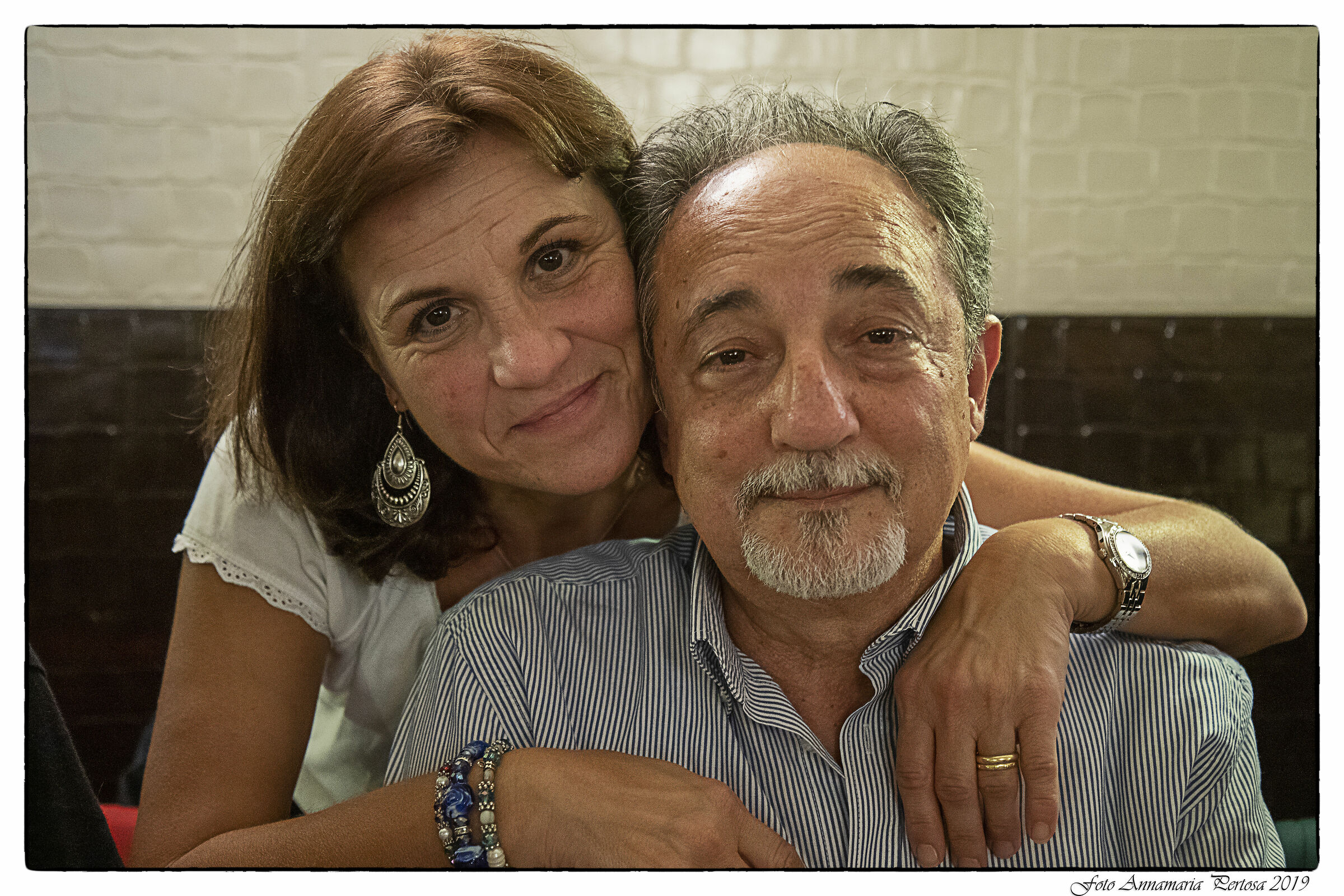 My great friend Savastano and Annamaria