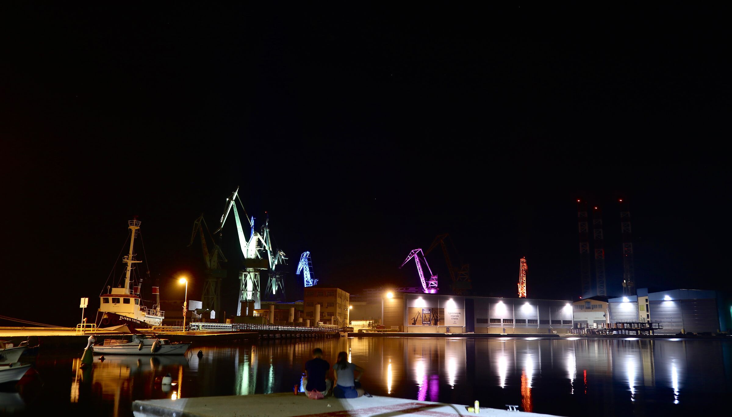 Lighting Giants - Pula Croatia