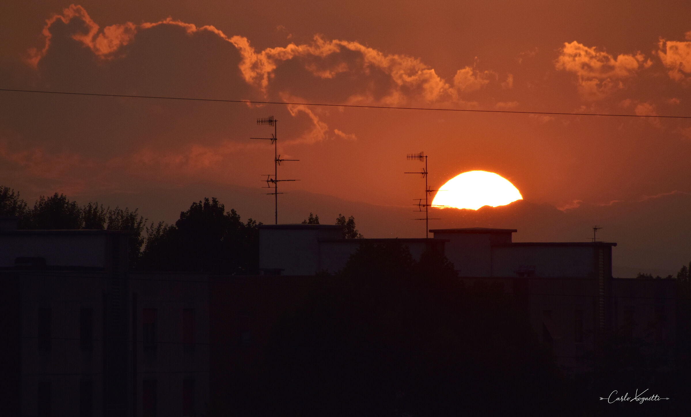 il giorno và a finire