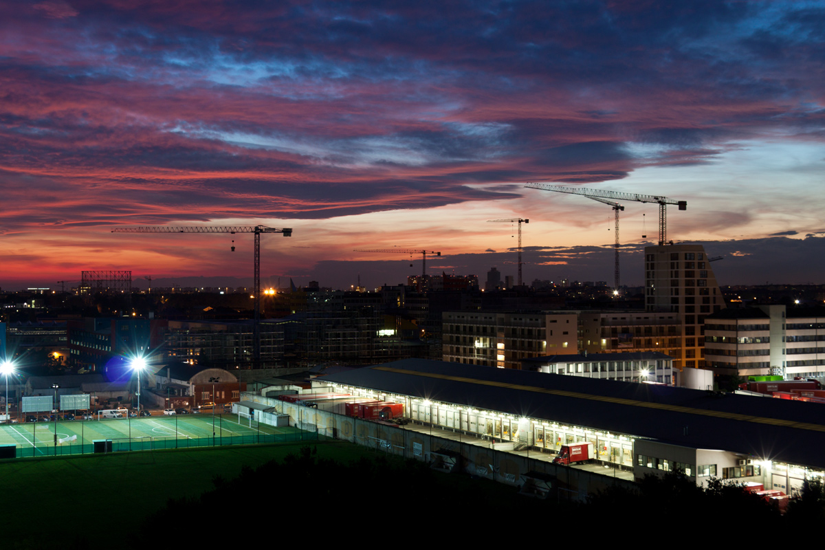 Tramonto dalla finestra della mia stanza... (Milano 07/09/20...