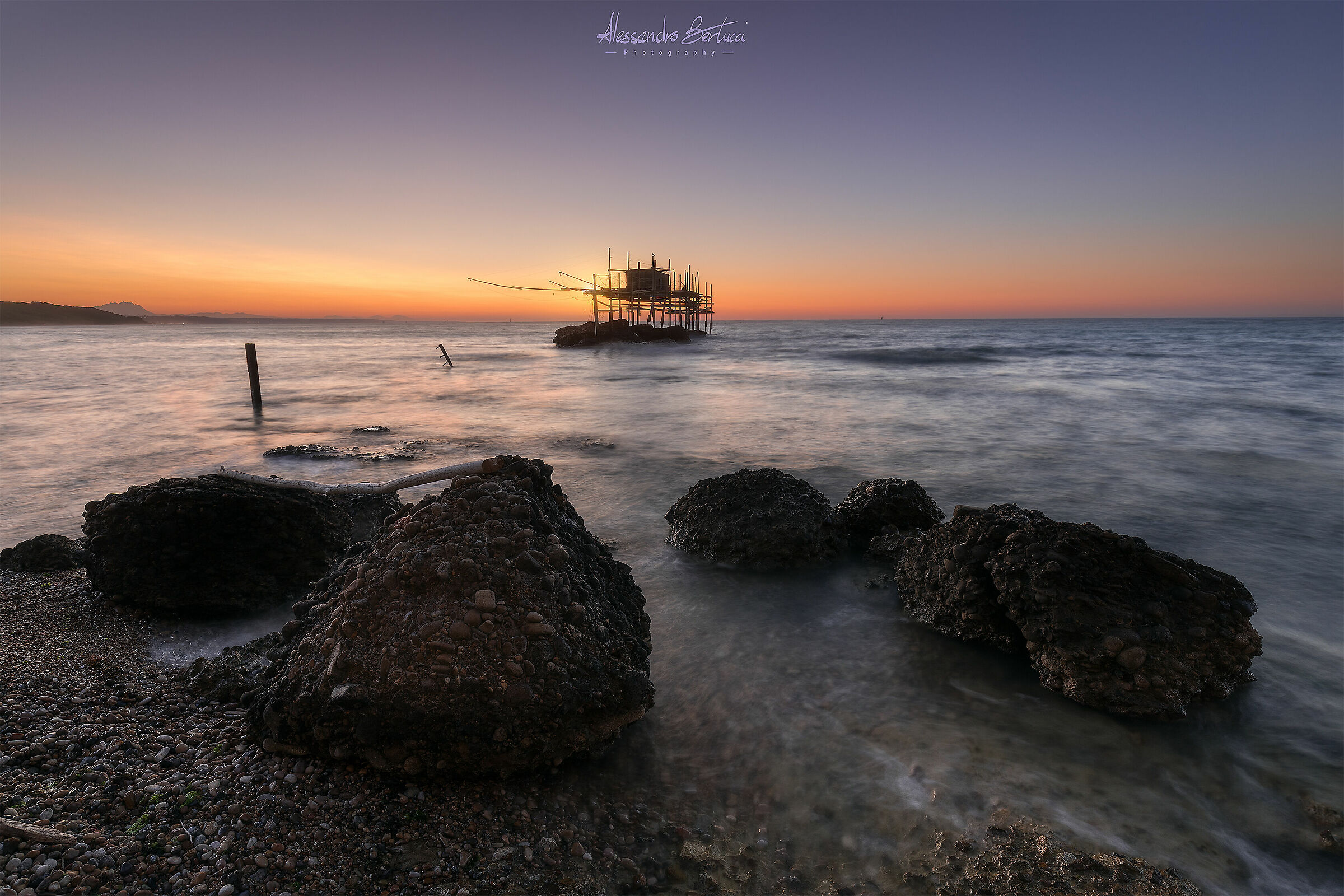 Tramonto a Punta Aderci