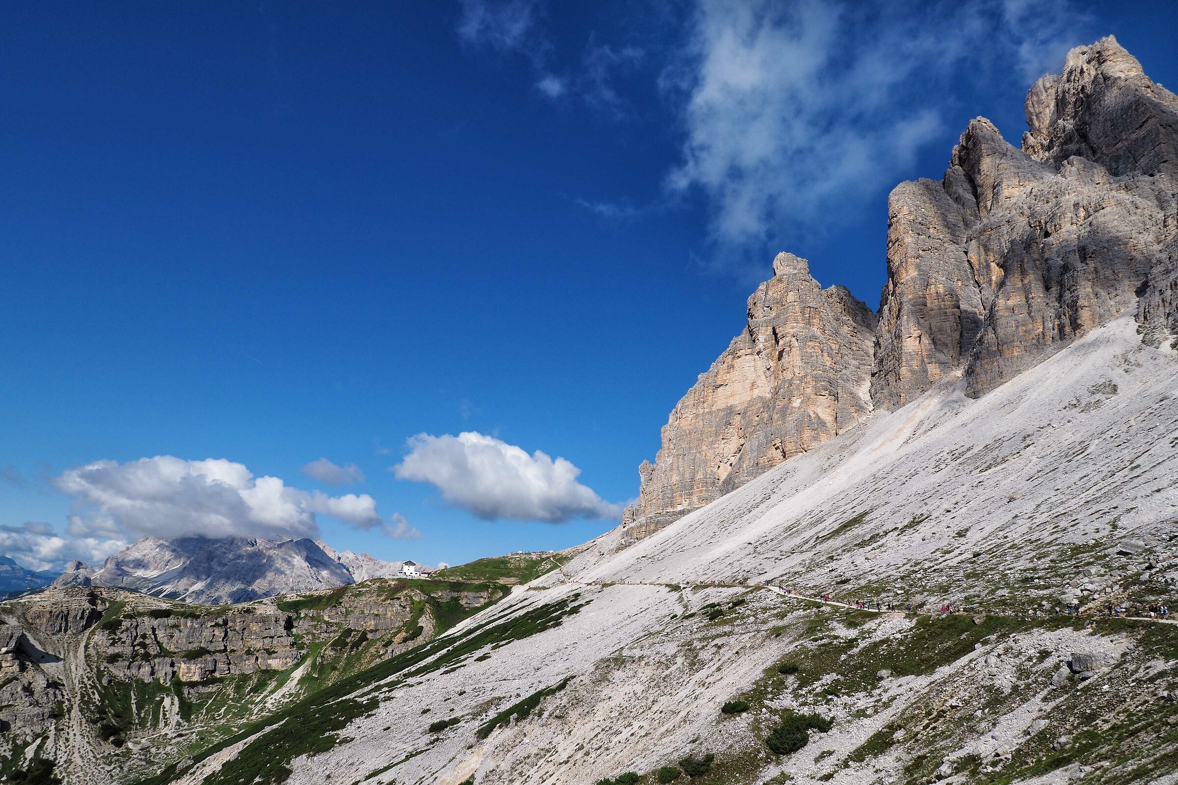 high Dolomites street