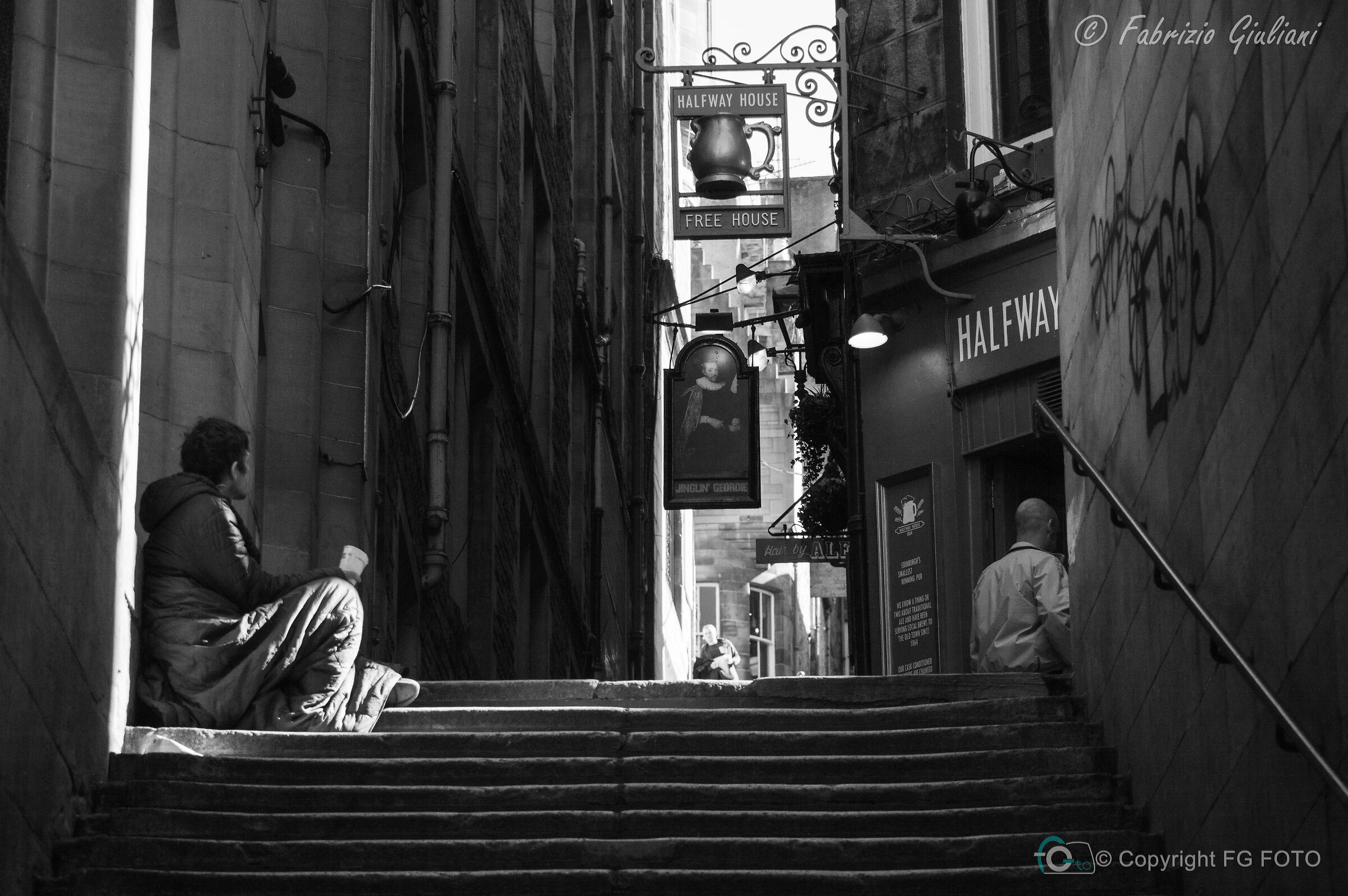 Shadows in Edinburgh