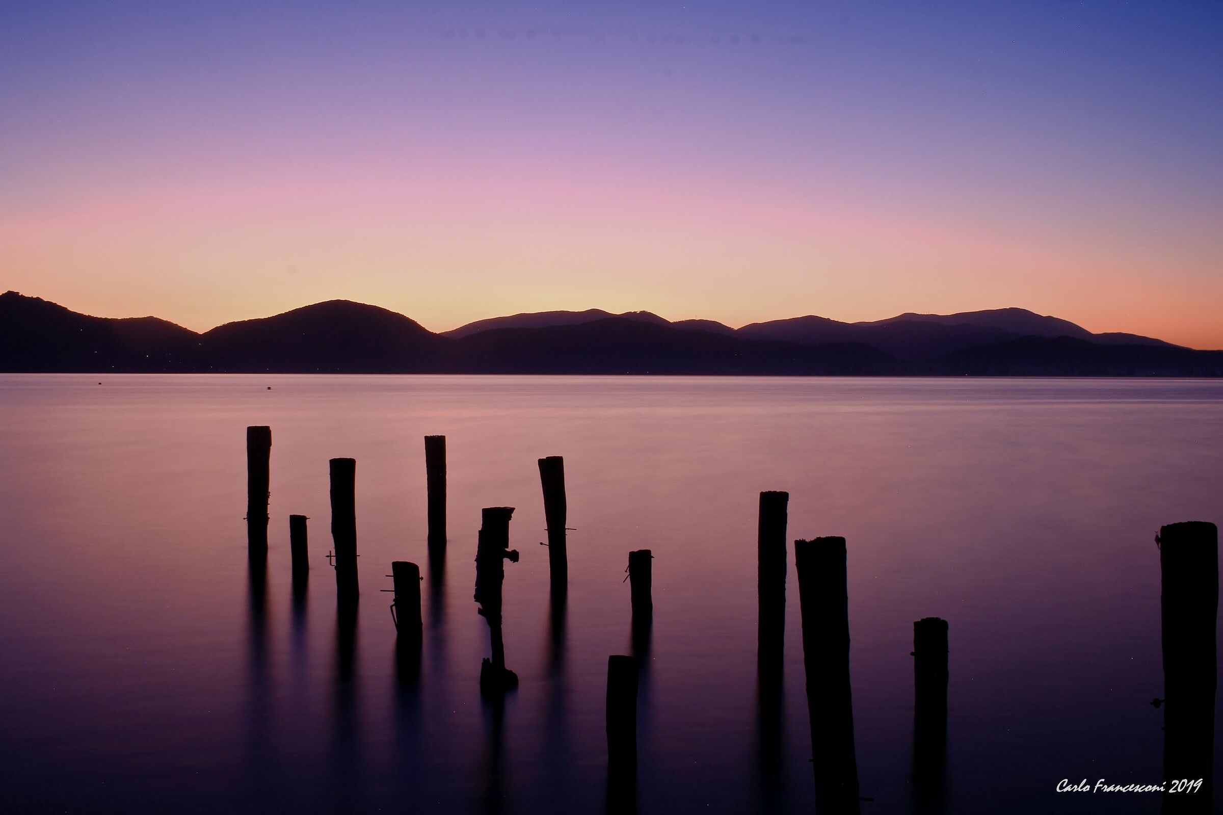 Sunrise On Lake Massaciuccoli