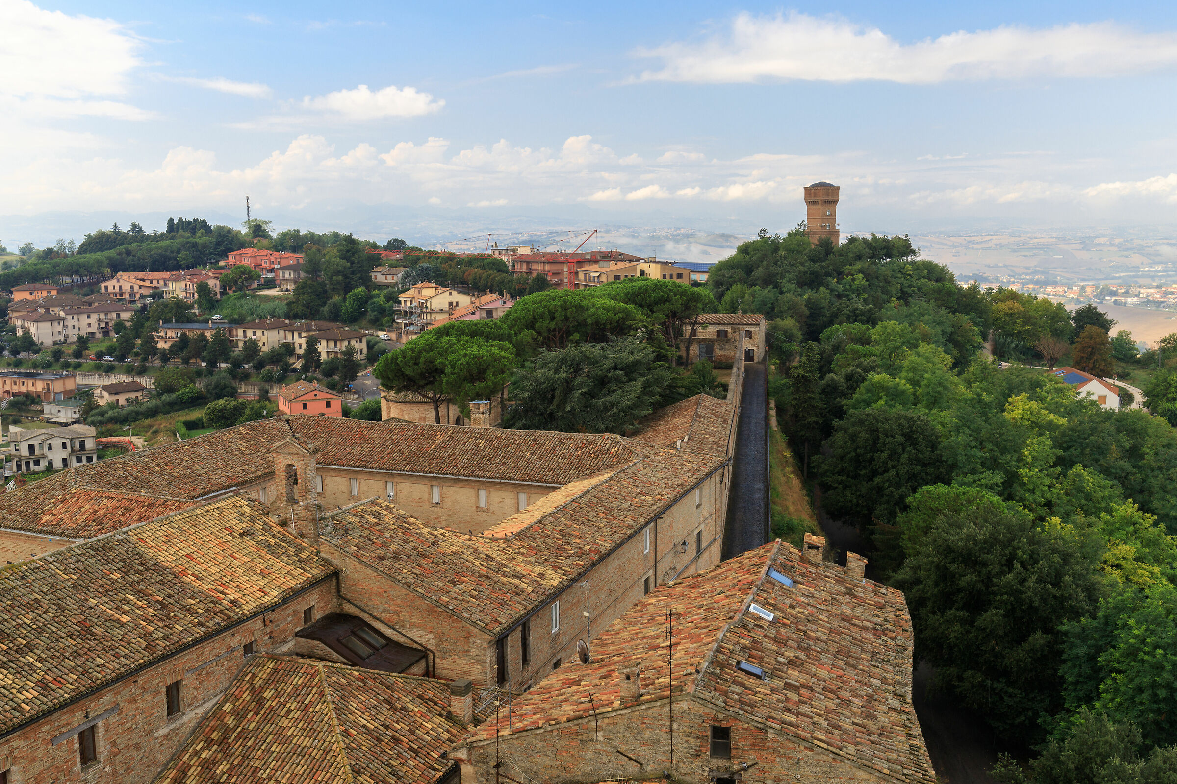 Vista dal Castello di Offagna
