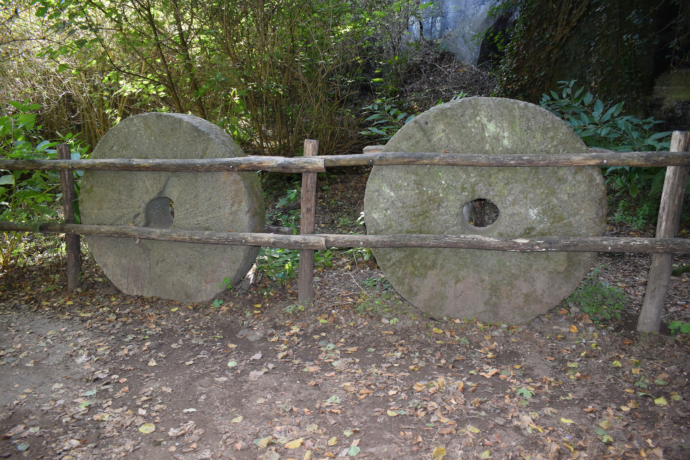 The millstones old mill