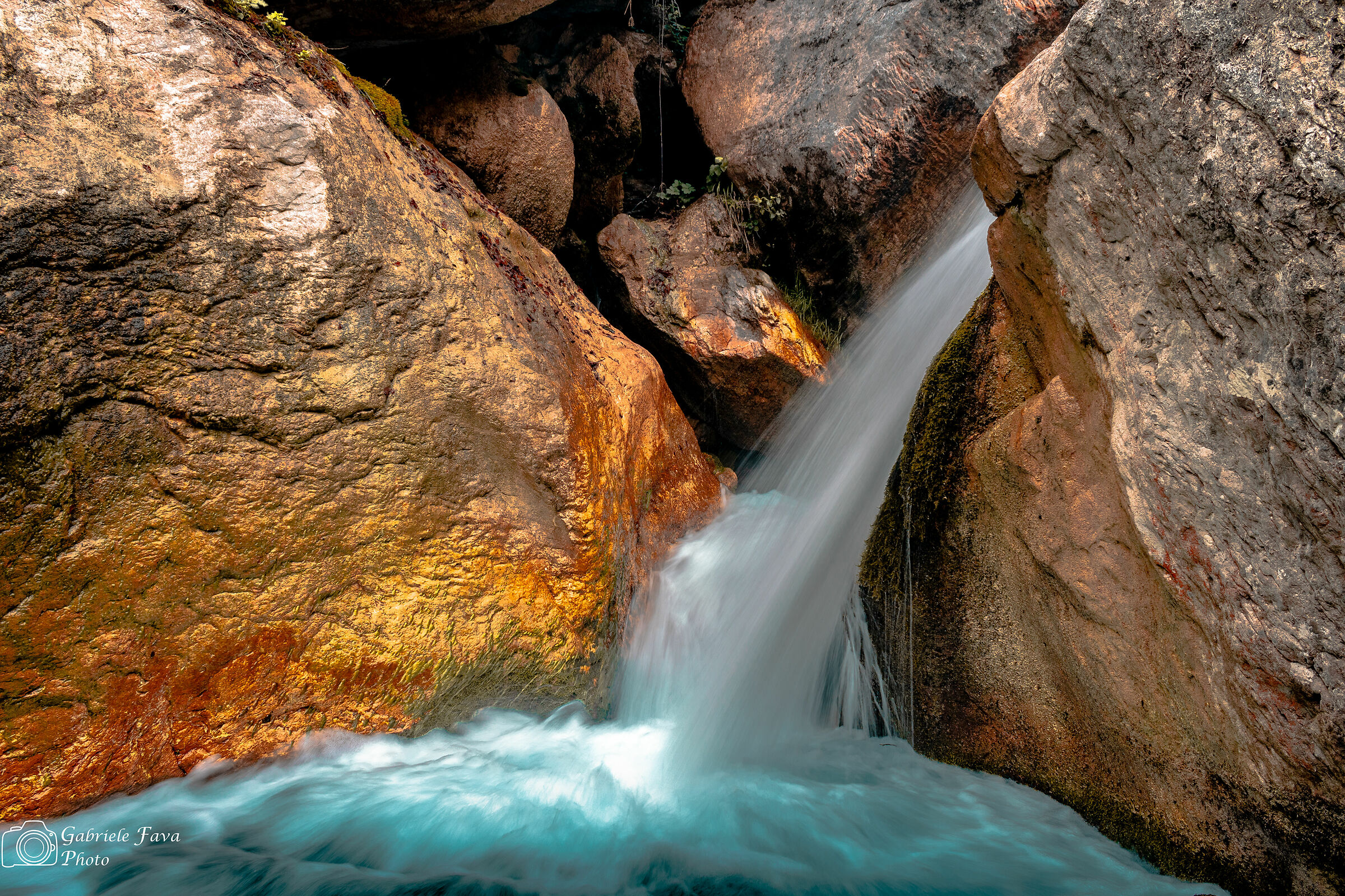 Salti d'acqua torrente Ambro