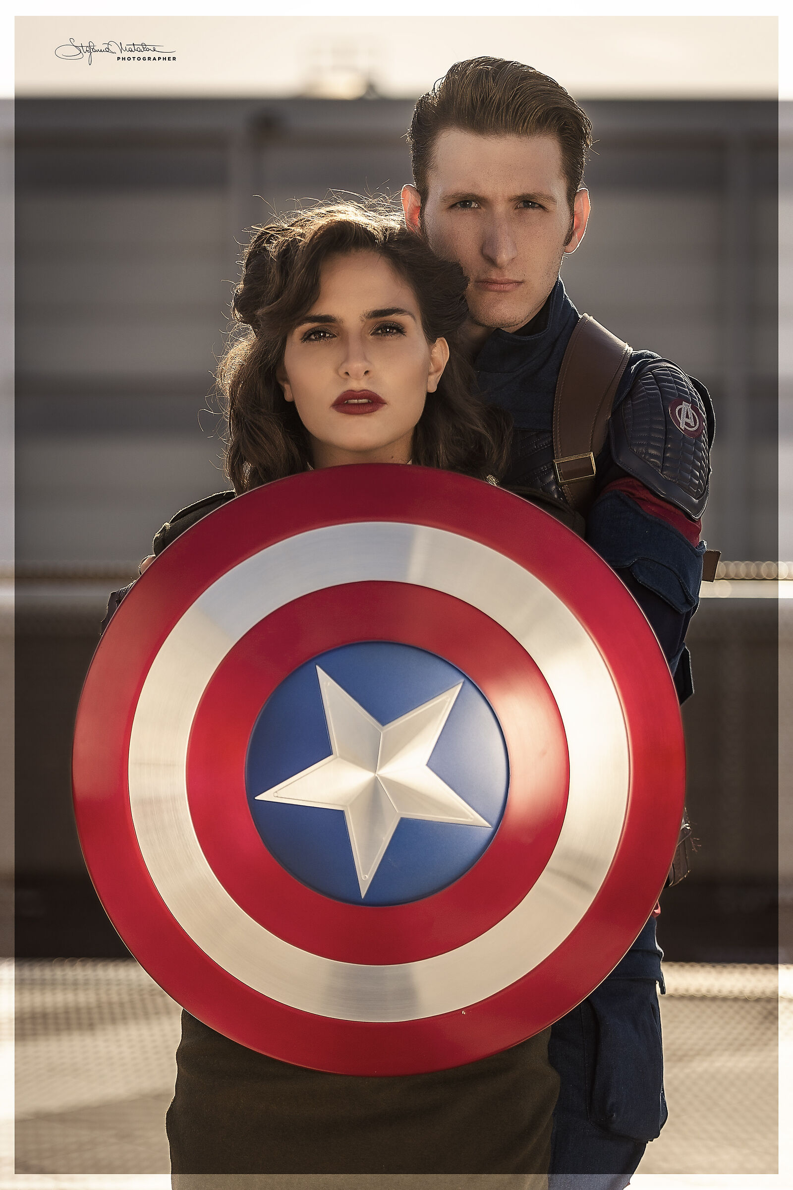 Steve Rogers and Peggy Carter