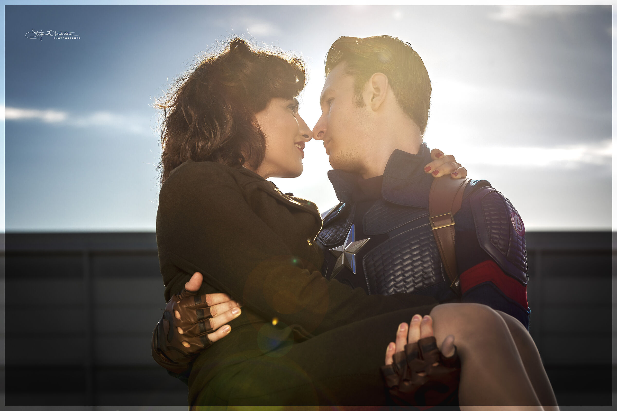 Steve Rogers and Peggy Carter
