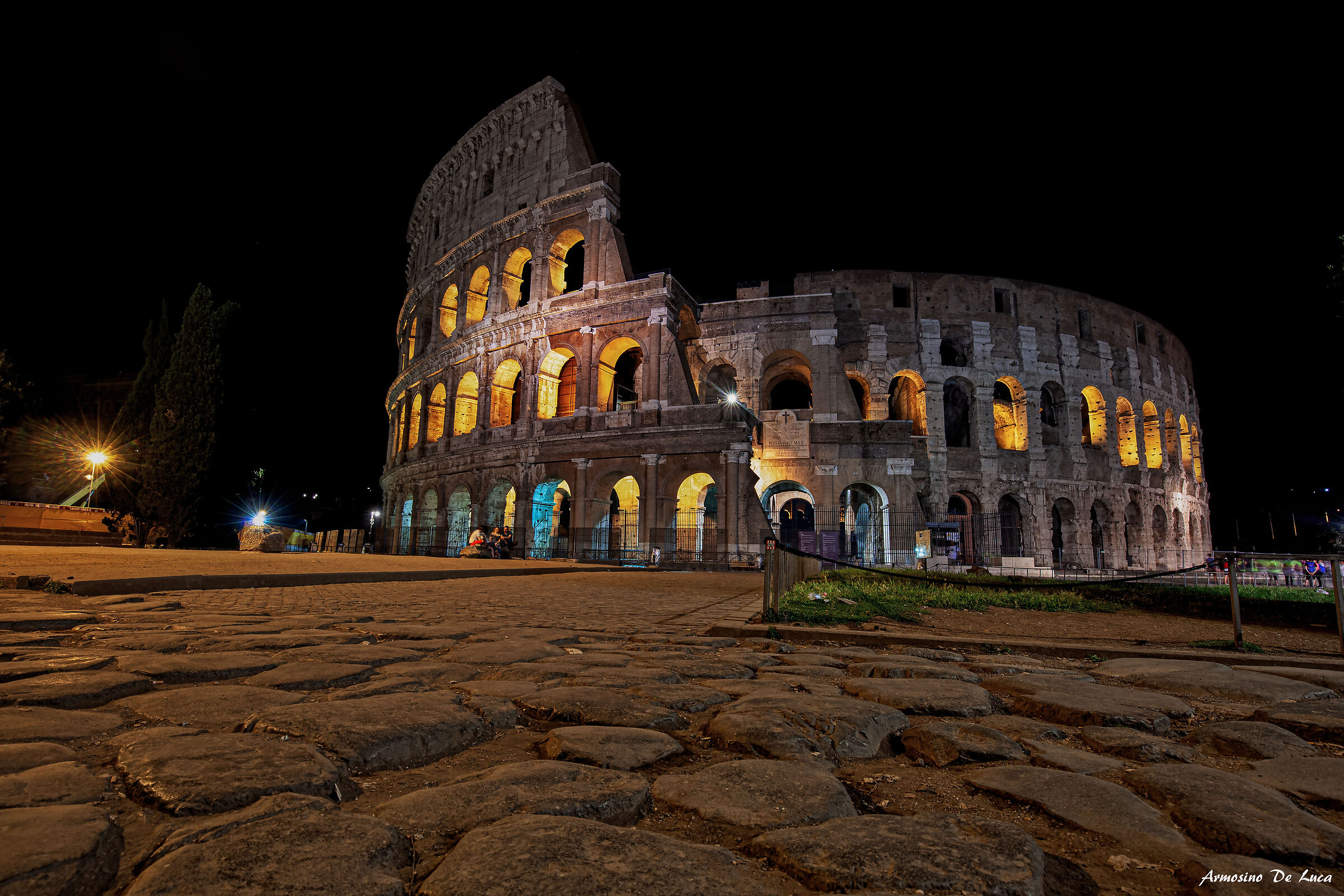 Colosseum, nocturnal.