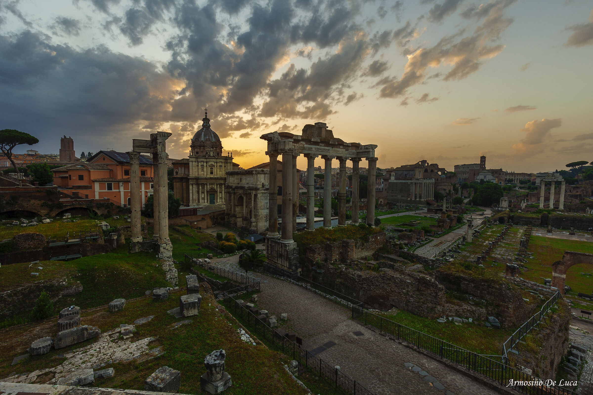 Sunrise at the Imperial Holes.