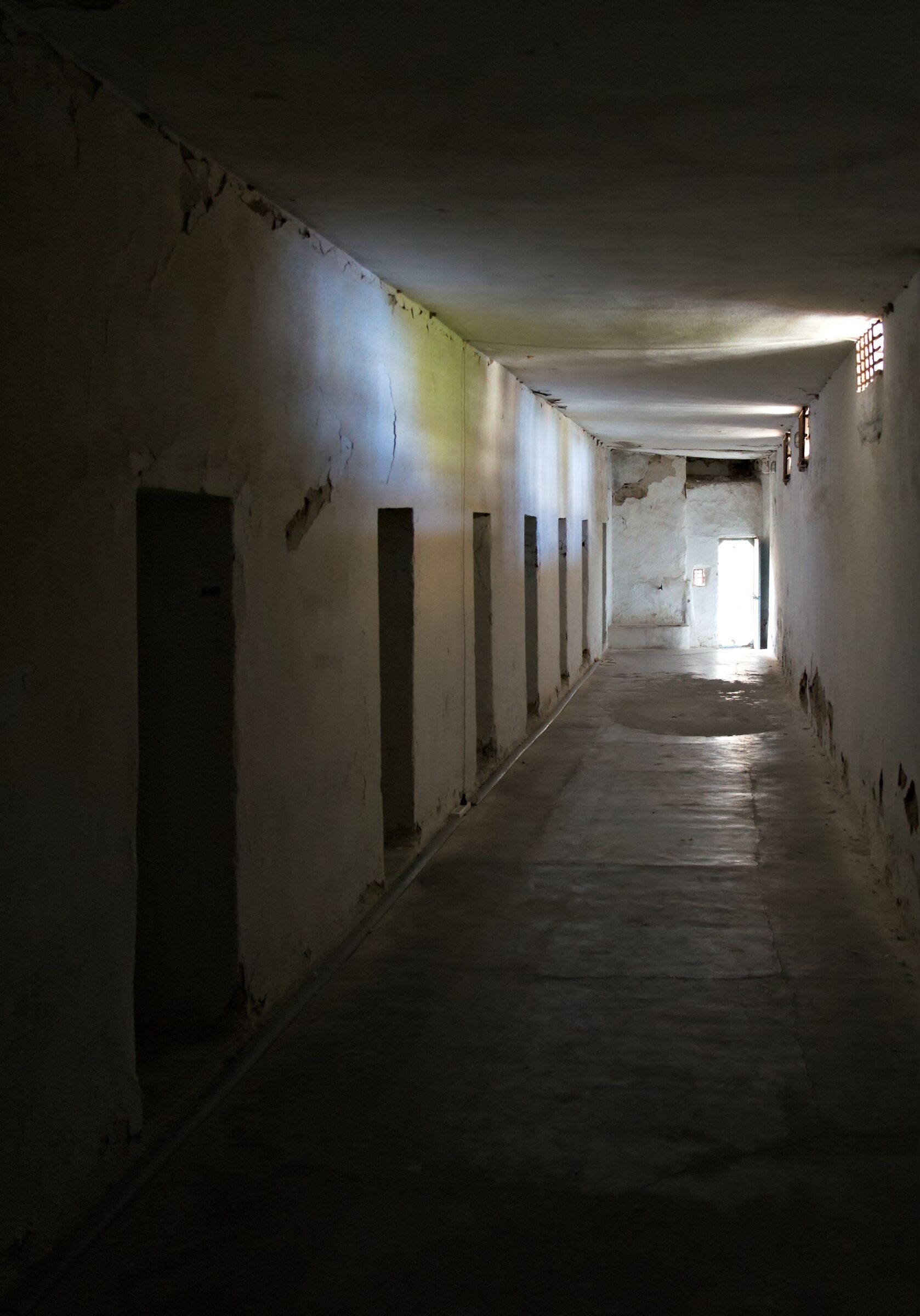 Celle d'isolamento / prigione a Salonicco, Grecia