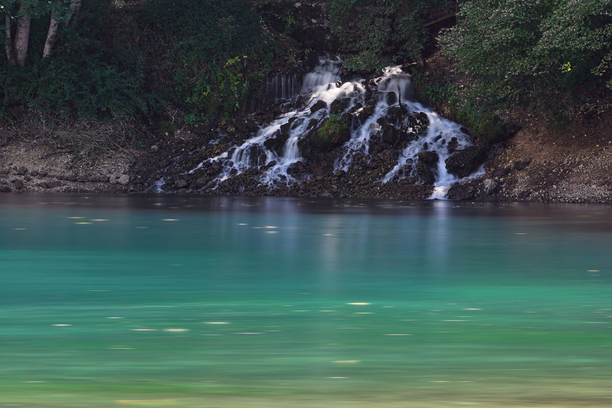 Cascatella on Lake San Domenico - Abruzzo 20190928