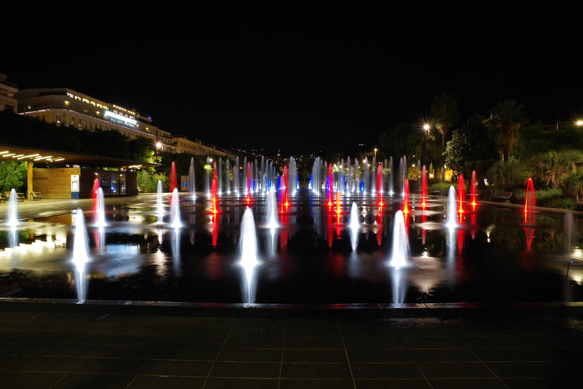Fountain at Piazza Massèna in Nice