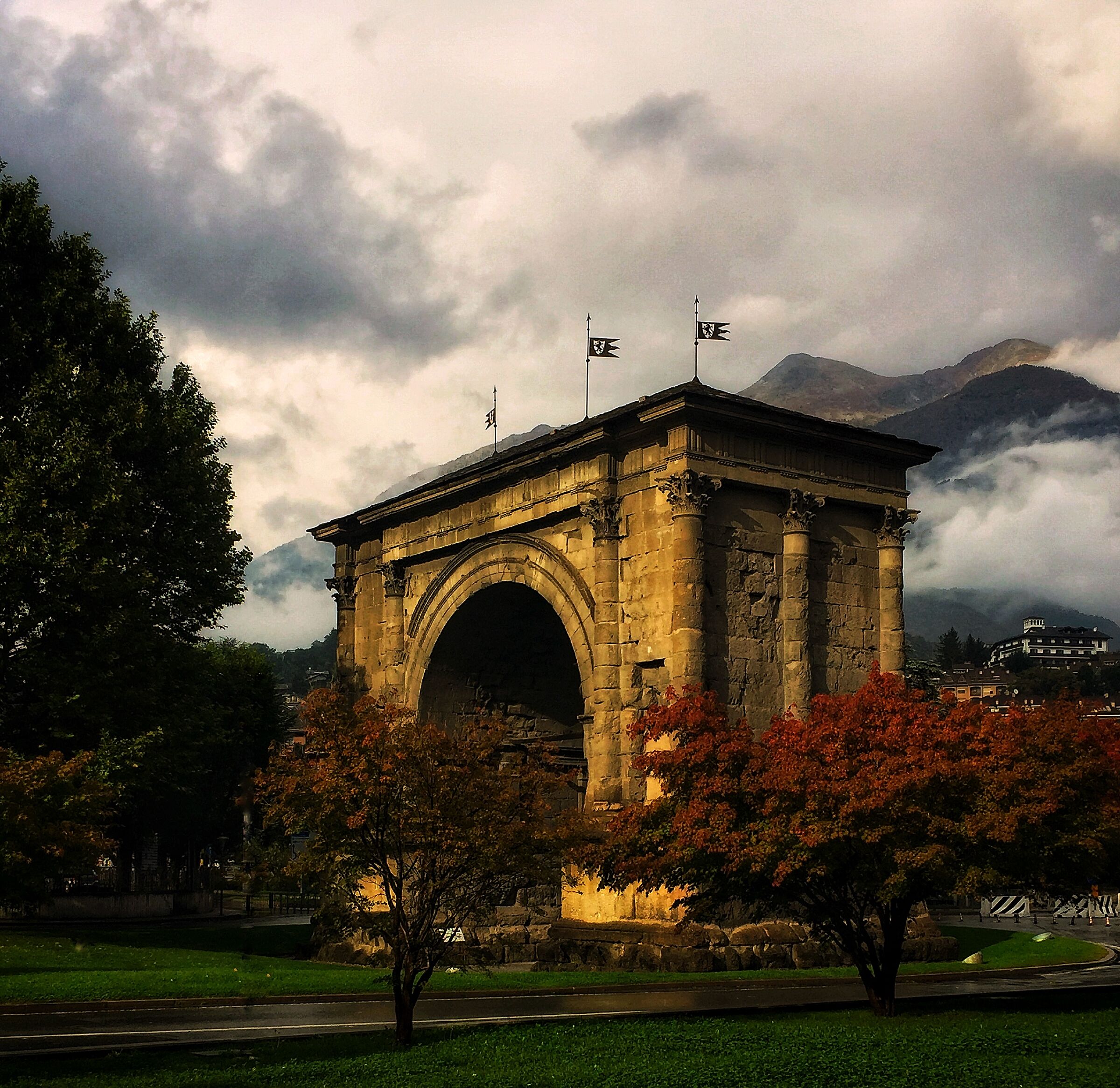 L'arco di Augusto, simbolo di Aosta