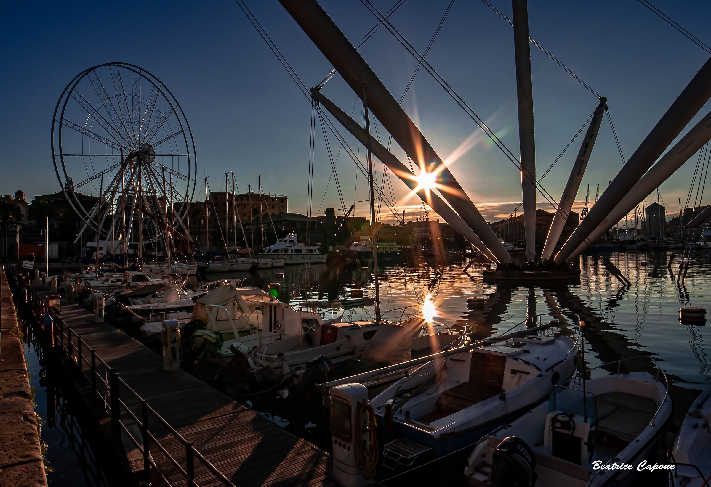 Tutto è più bello al tramontare del sole...