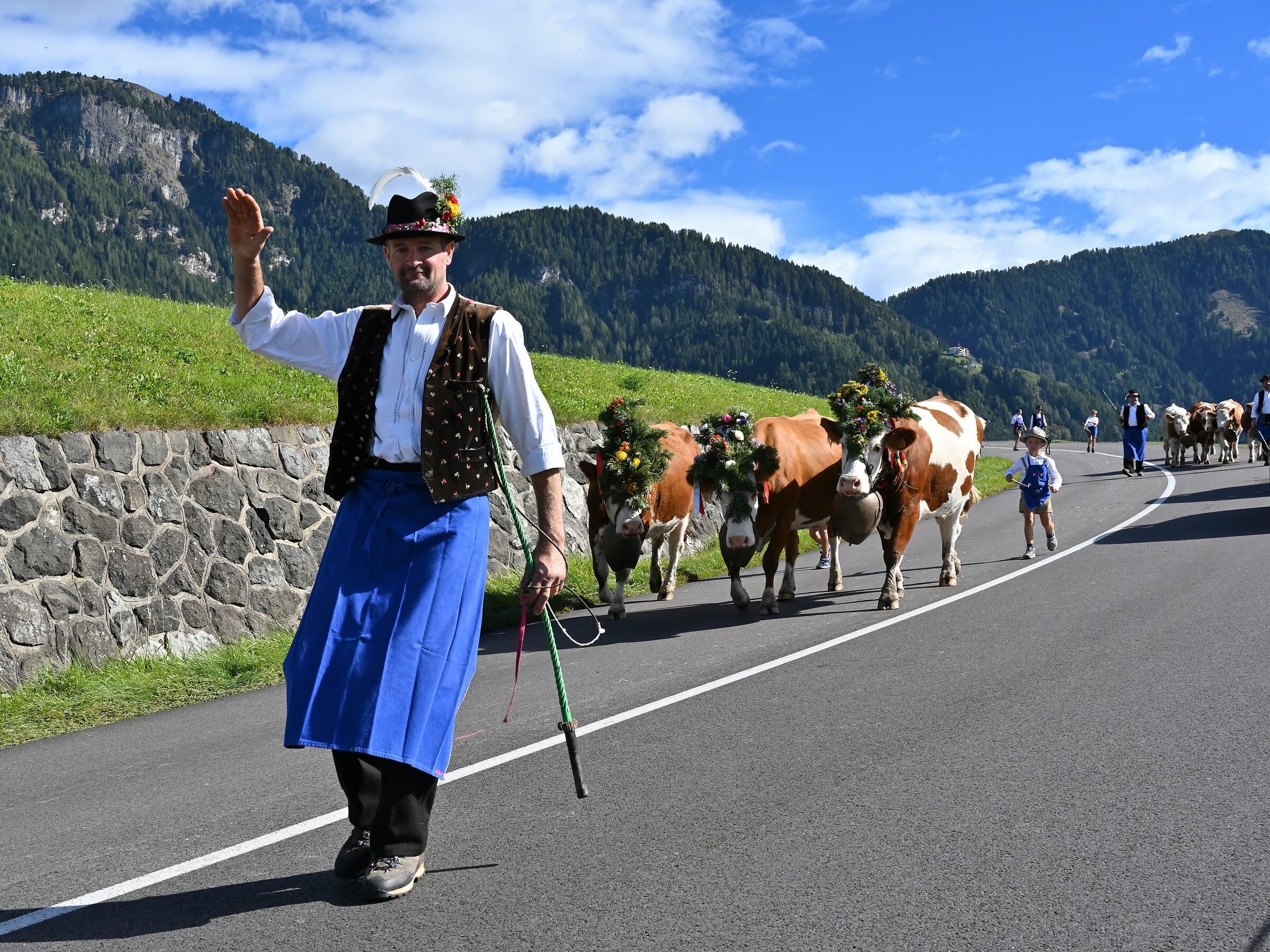 We go home -transumanza to Castelrotto.