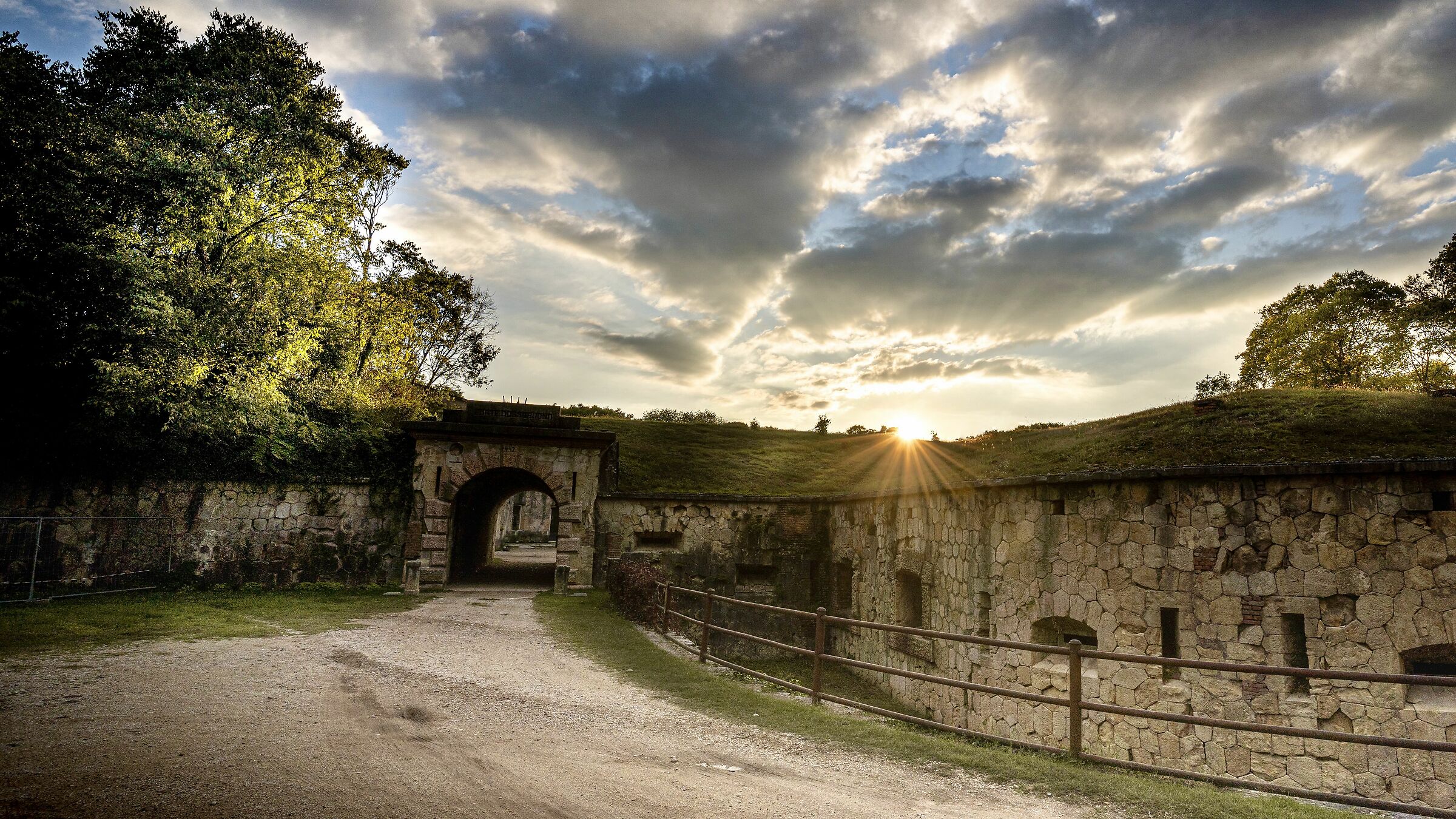 Sunset at Fort Gisella (VR)