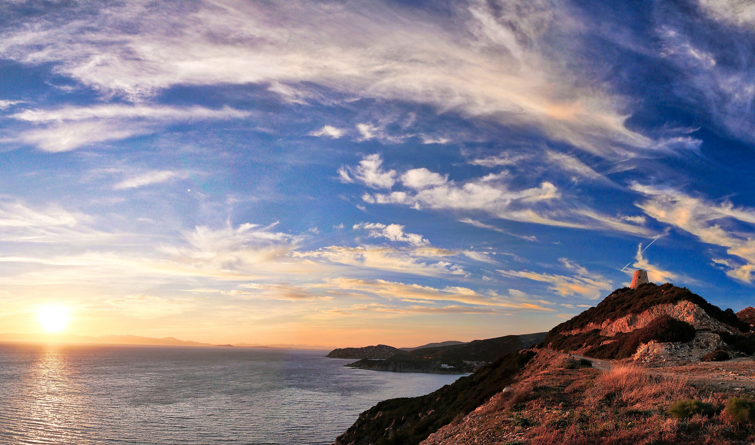 Sunset at Cape Boi, Sardinia 2018