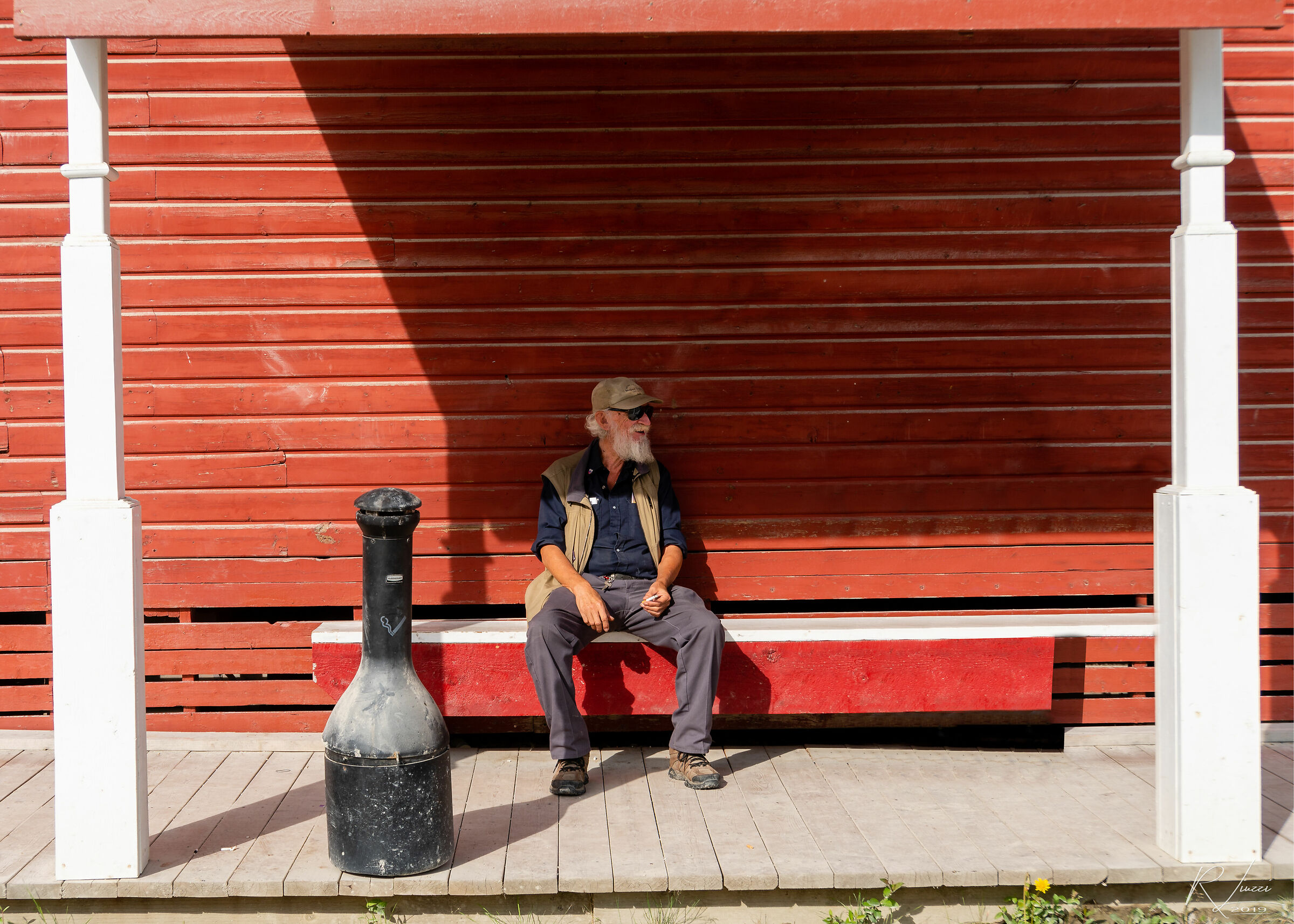 Smoking area - Dawson City