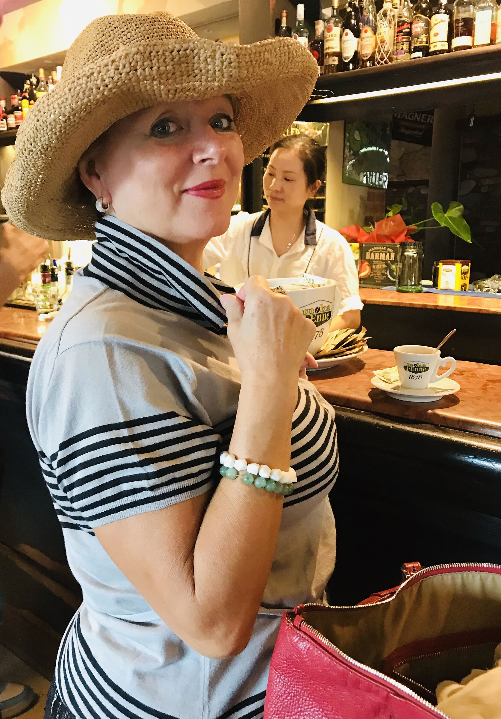 Permette signora, mi guarda da un'ora...