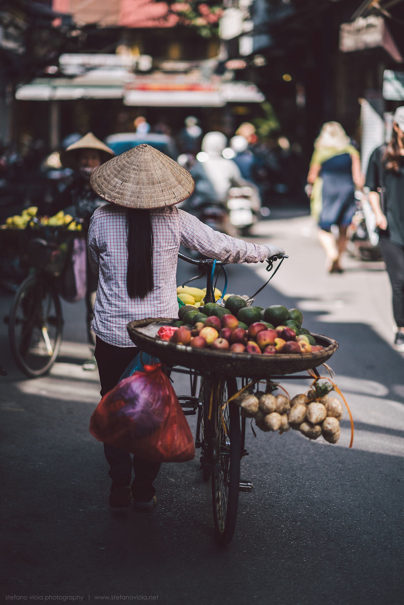 On the streets of Hanoi