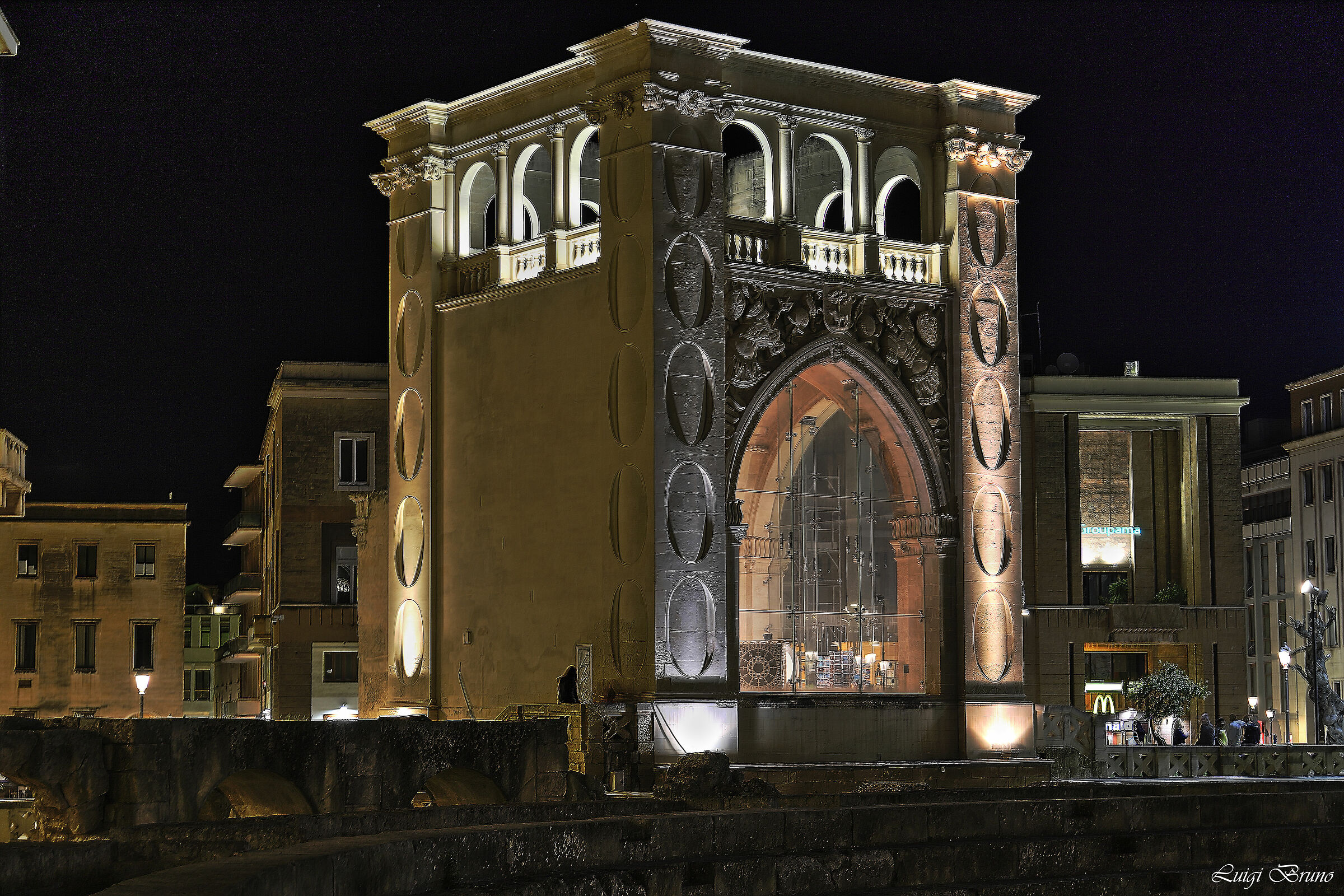 Il "Sedile" di Sant'Oronzo.