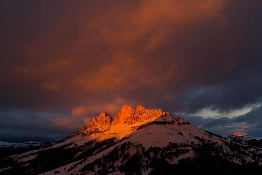 catinaccio rosengarten - enrosadira