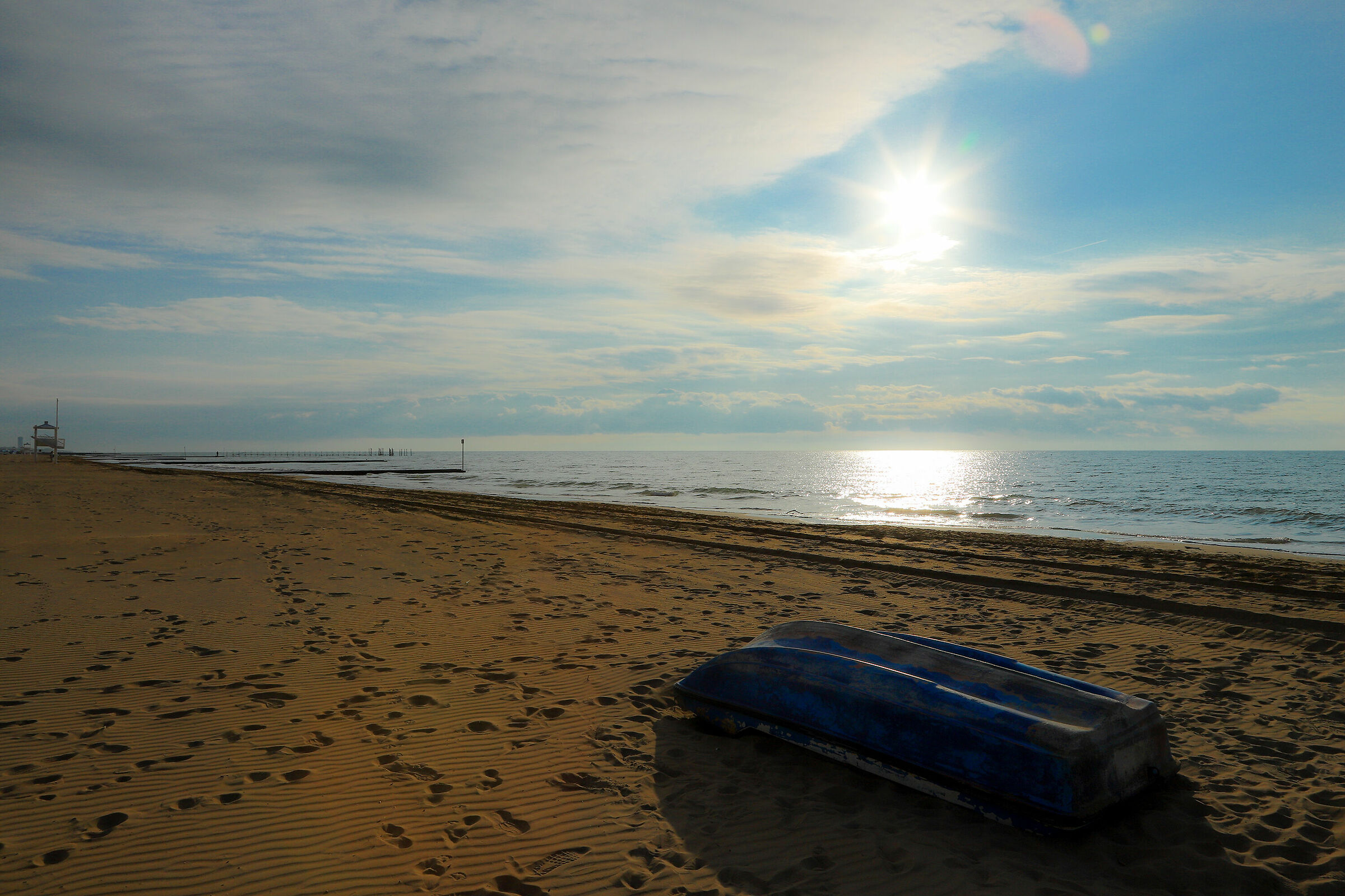 Abandoned by the sea