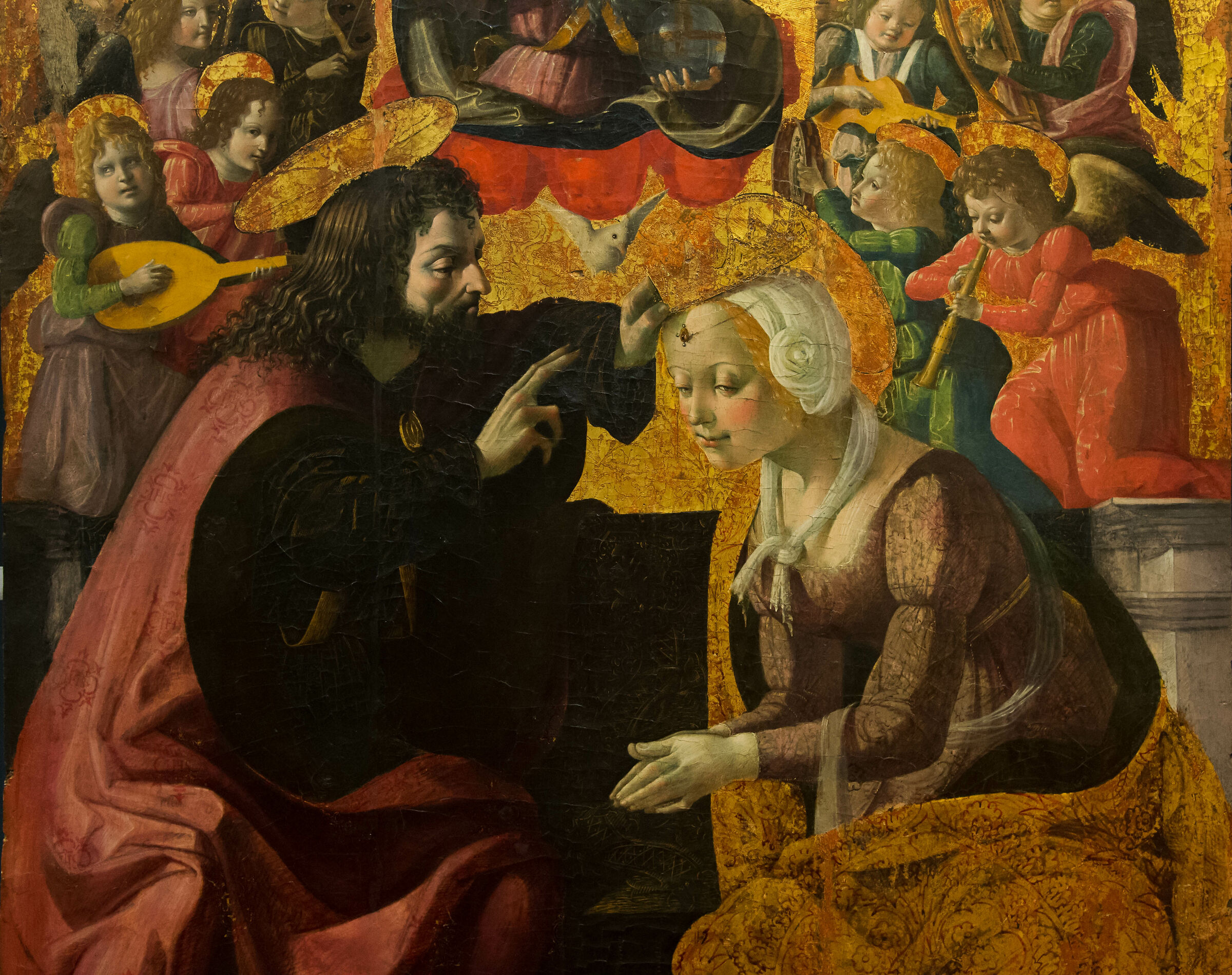 Incorona della Vergine di C.Scacco, 1500 ca, no2