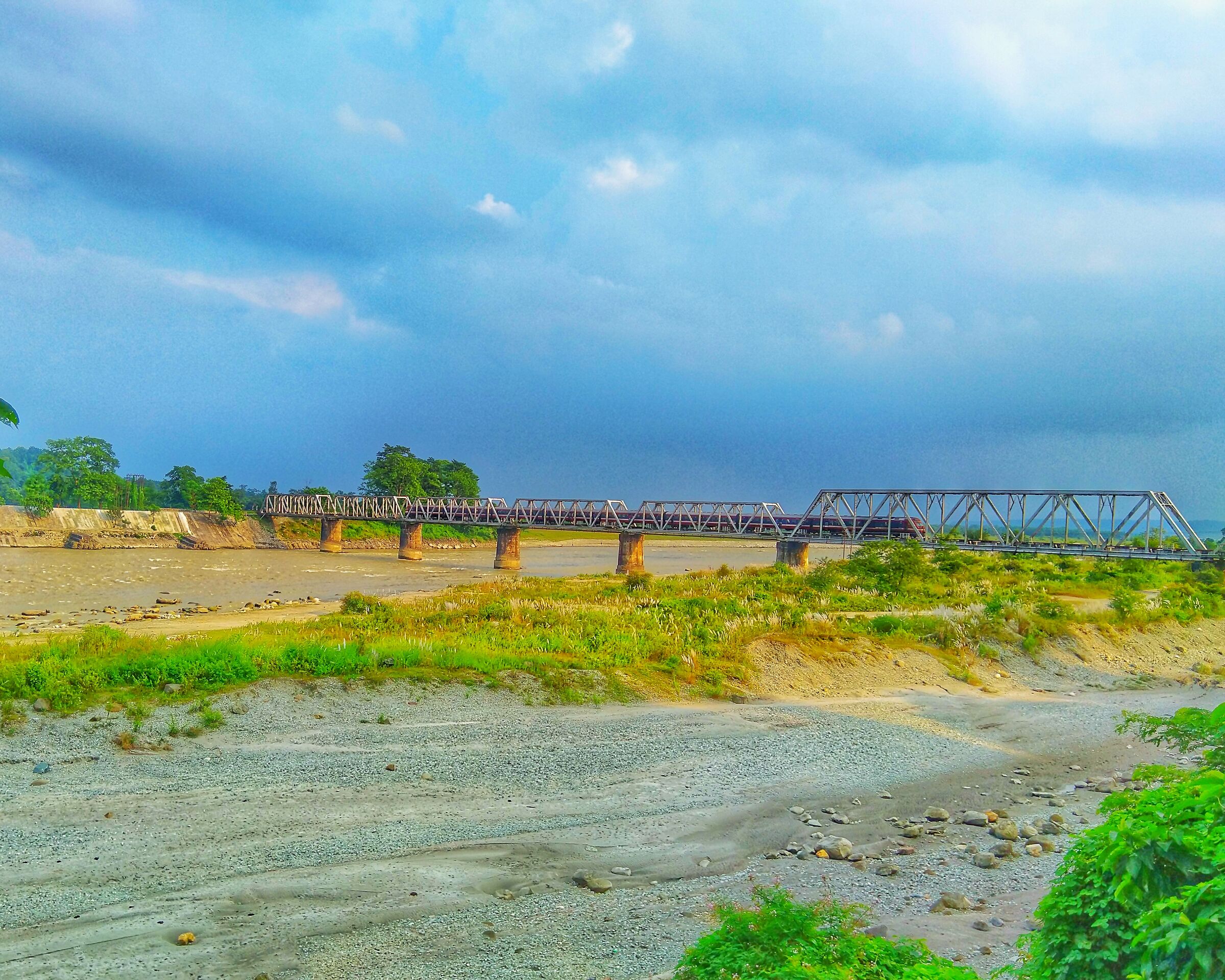 Ponte sul fiume Teesta