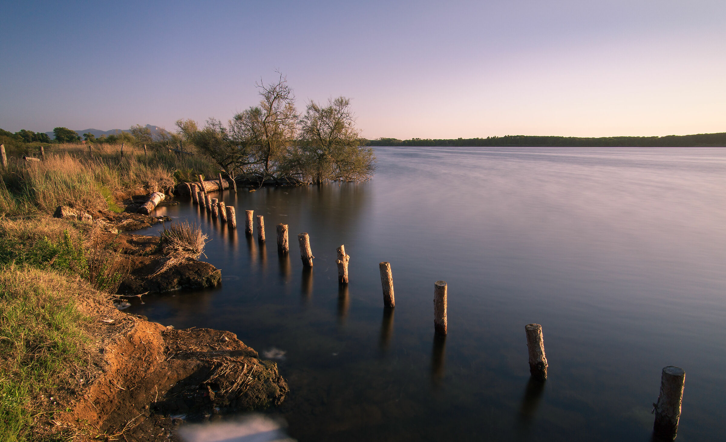 Caprolace, long exposure at sunset
