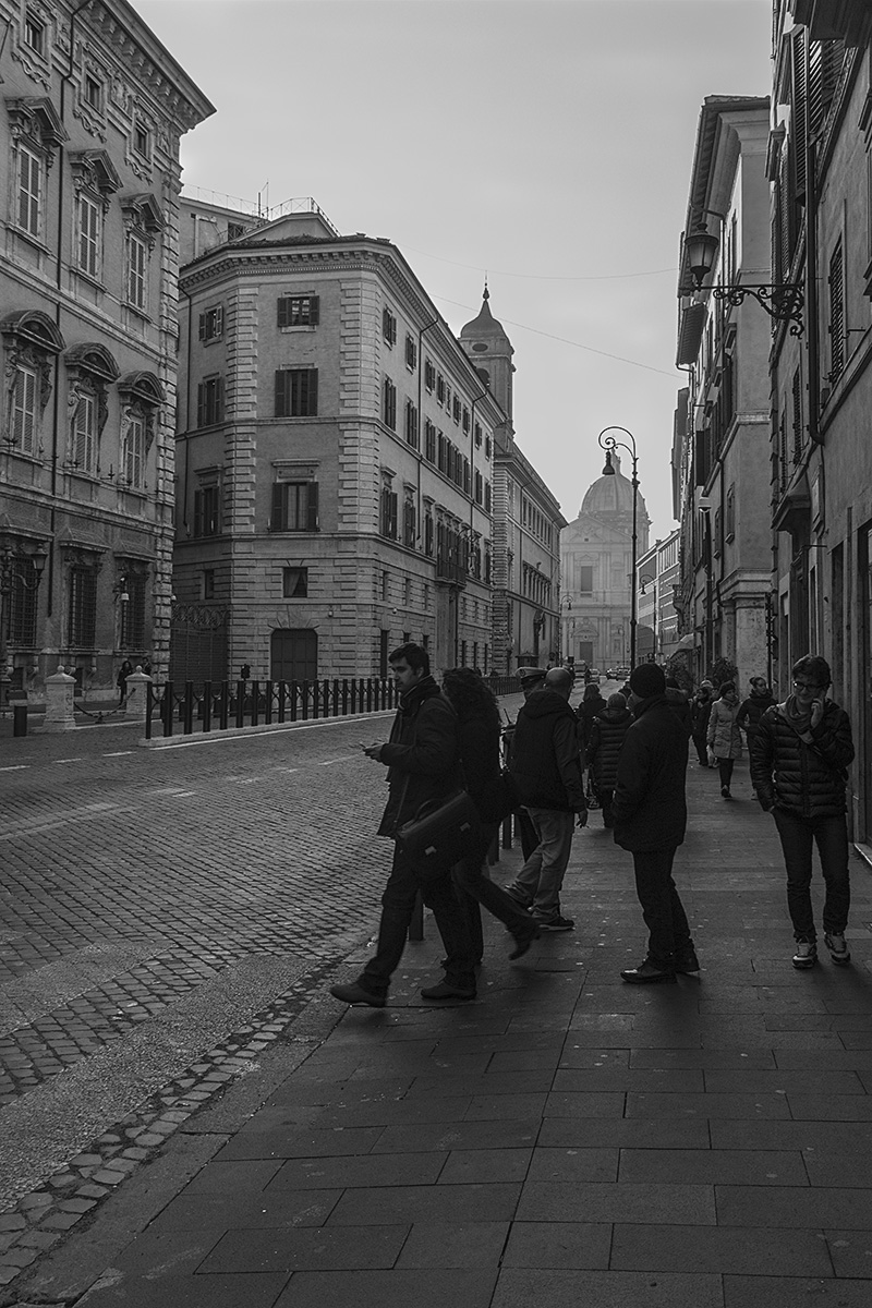 Walking through Rome
