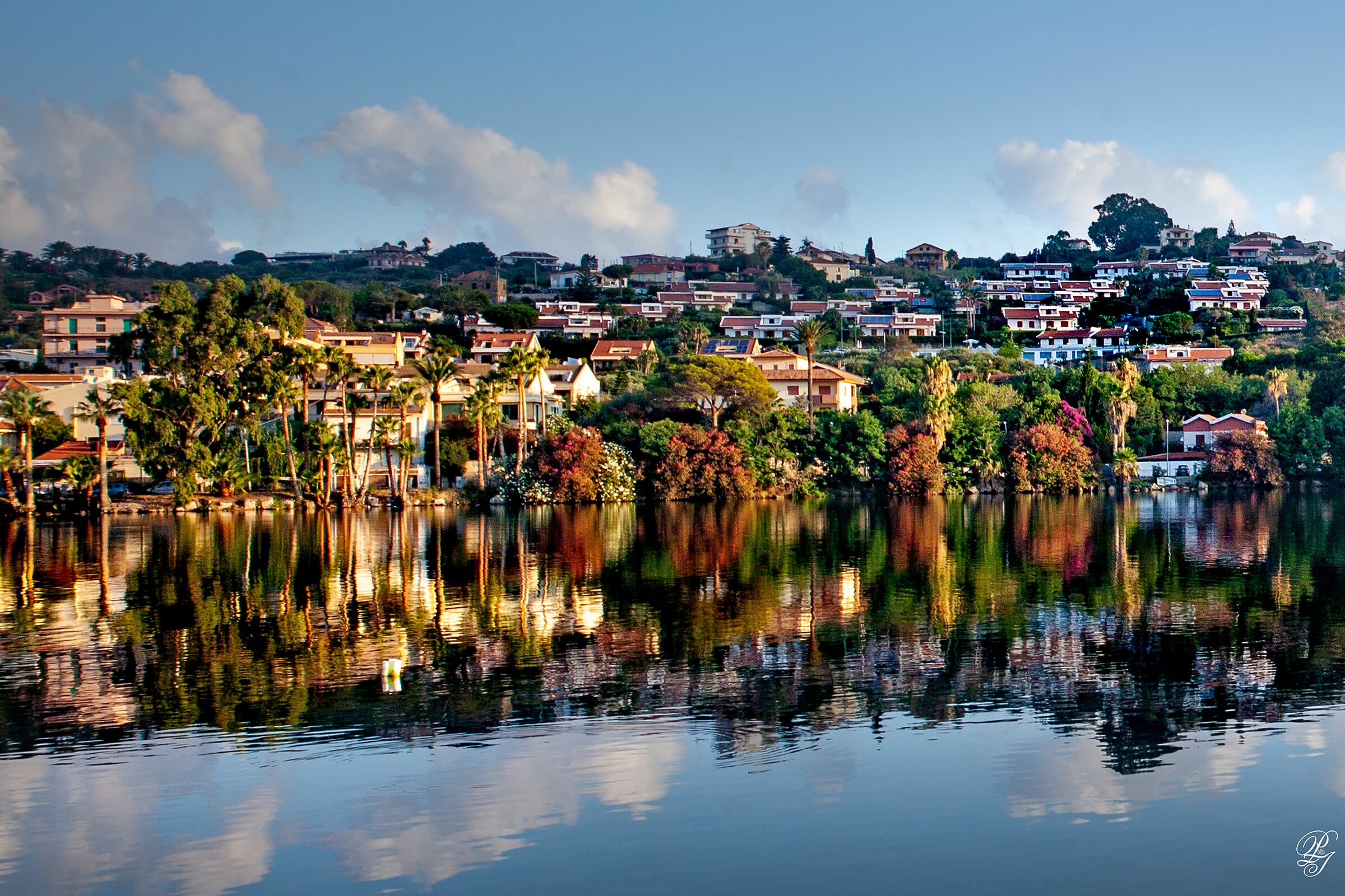 Reflections on Lake Ganzirri - Messina