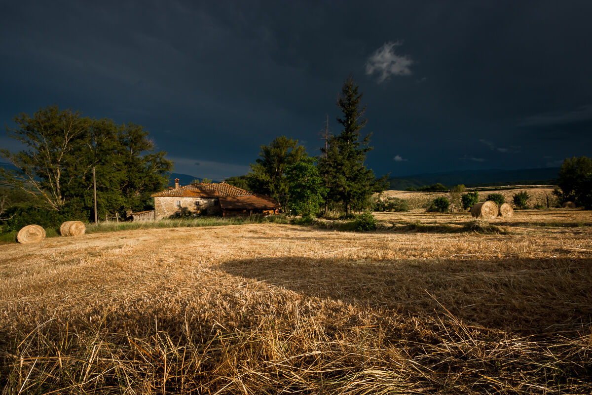 Nubi plumbee in Casentino ...
