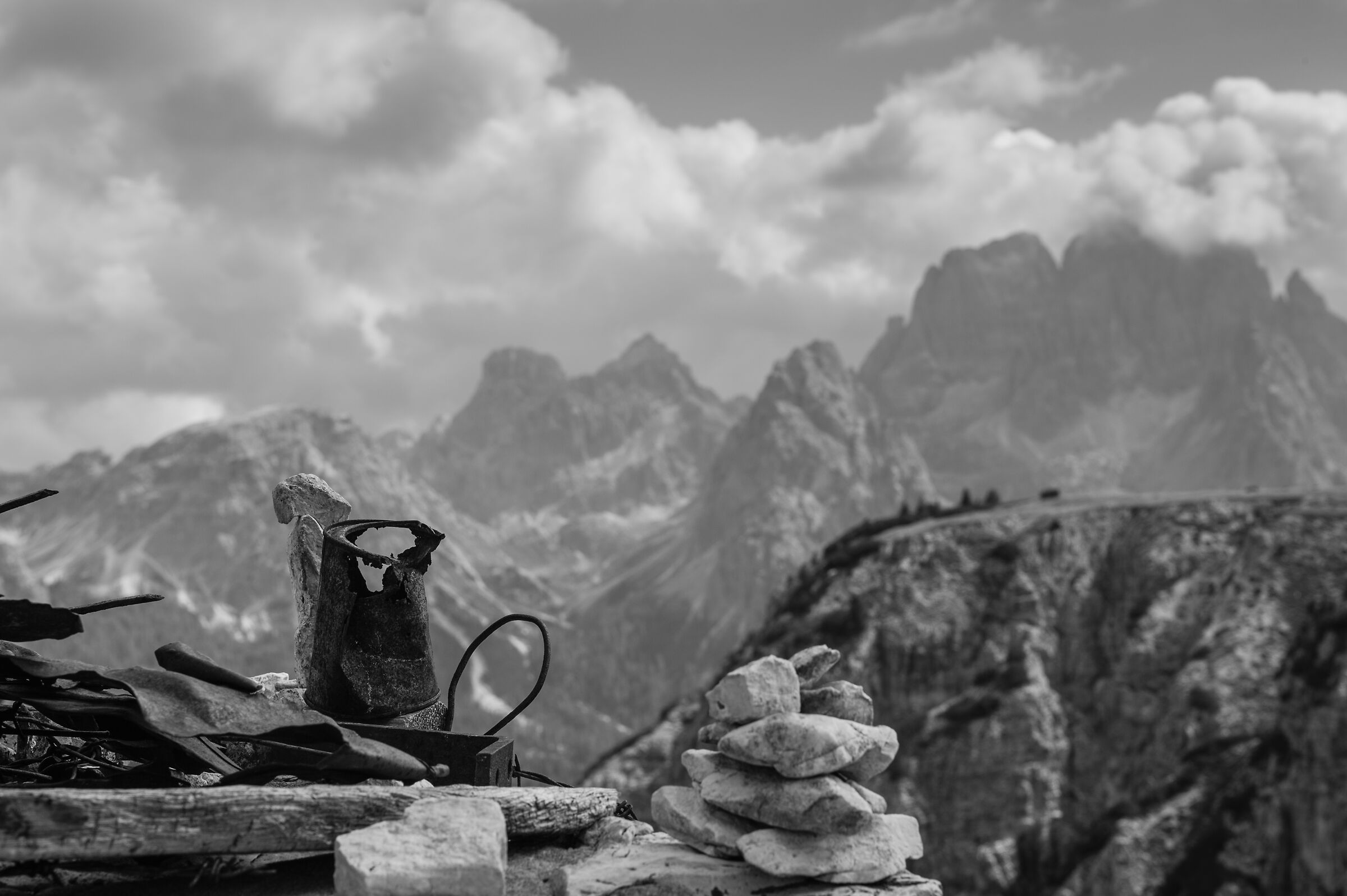 Mount Piana trench life