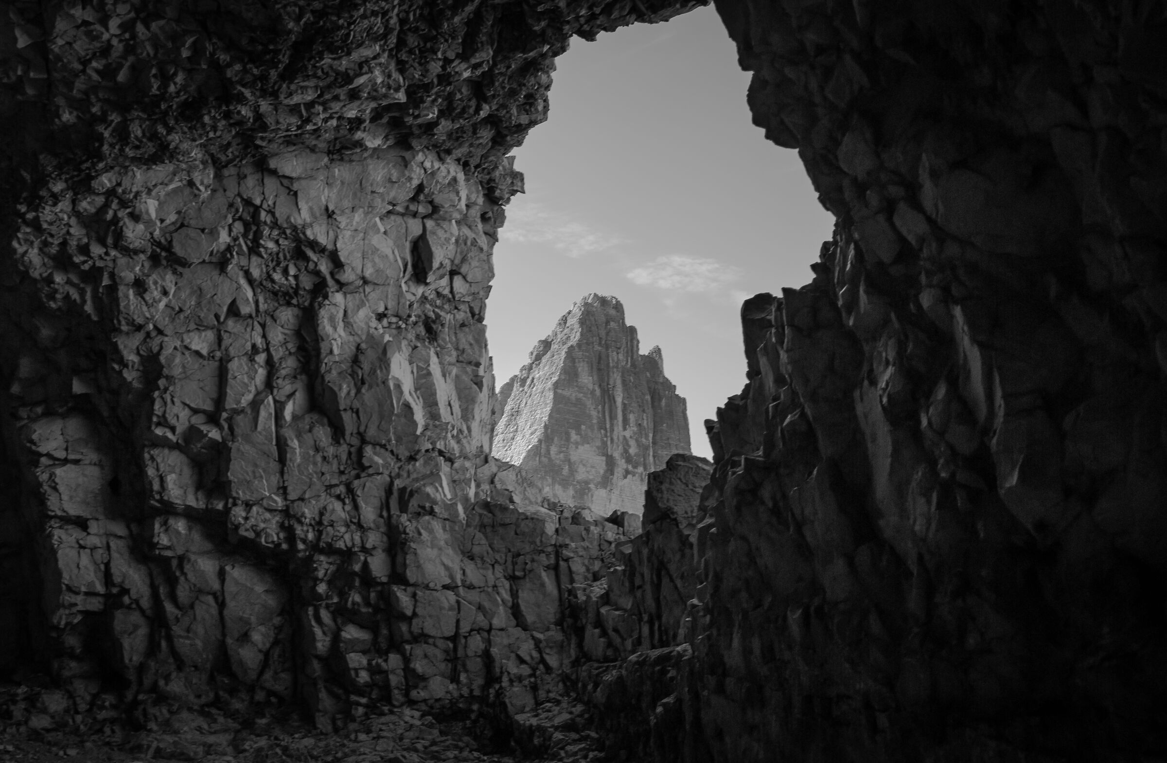 views from the ferrata of Mount Paterno