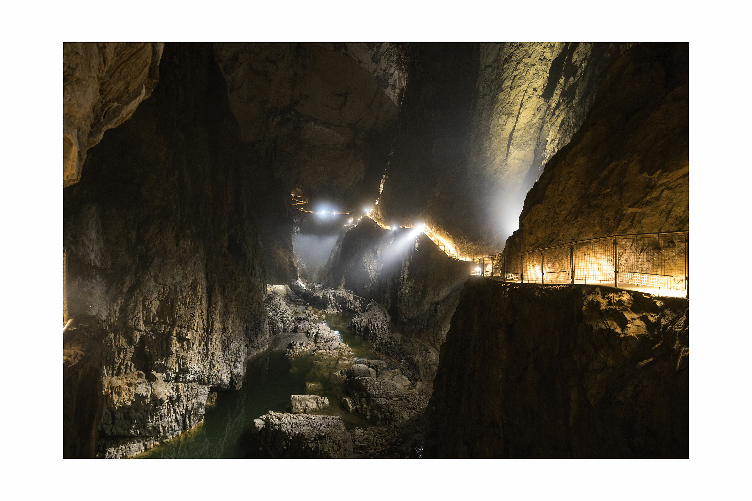 Inside Skocjan Caves
