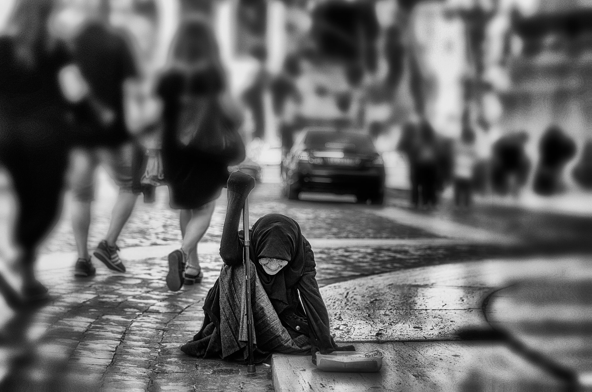 Loneliness in the midst of chaos !