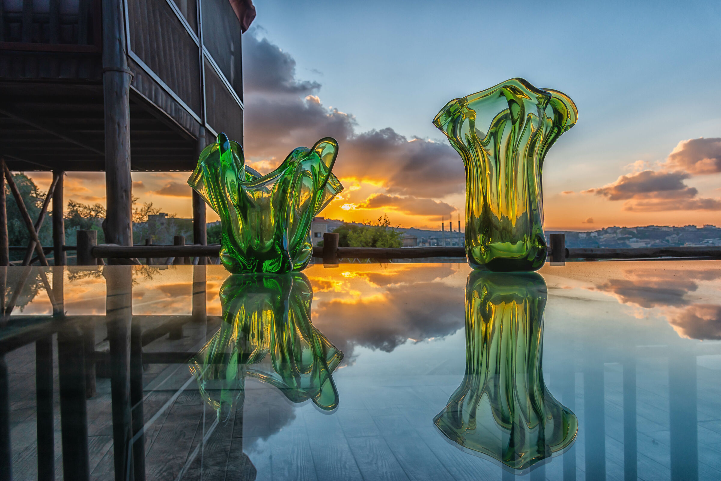 sunset and Reflections